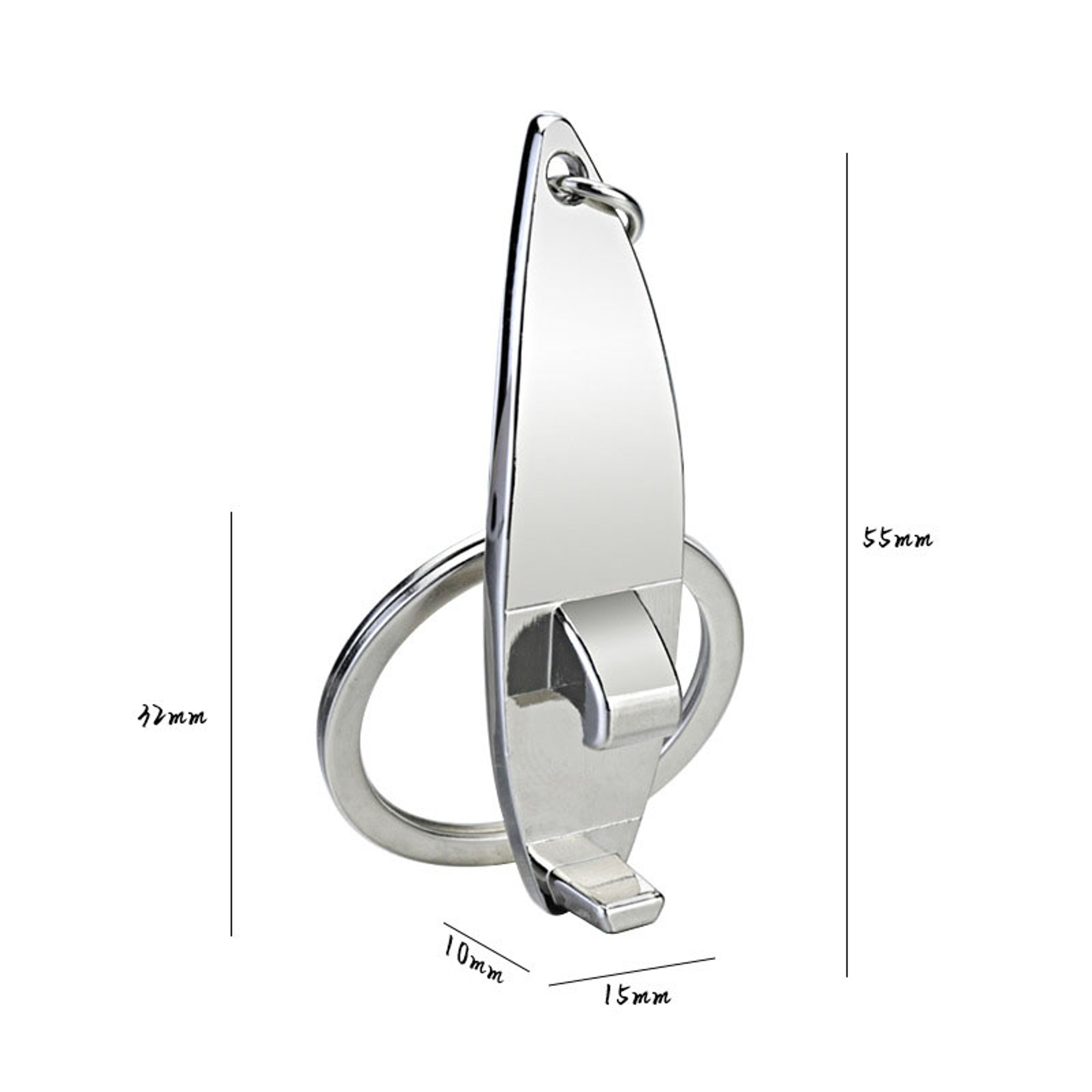 Surfboard Shaped Metal Beer Bottle Opener Keychain For Gift 7
