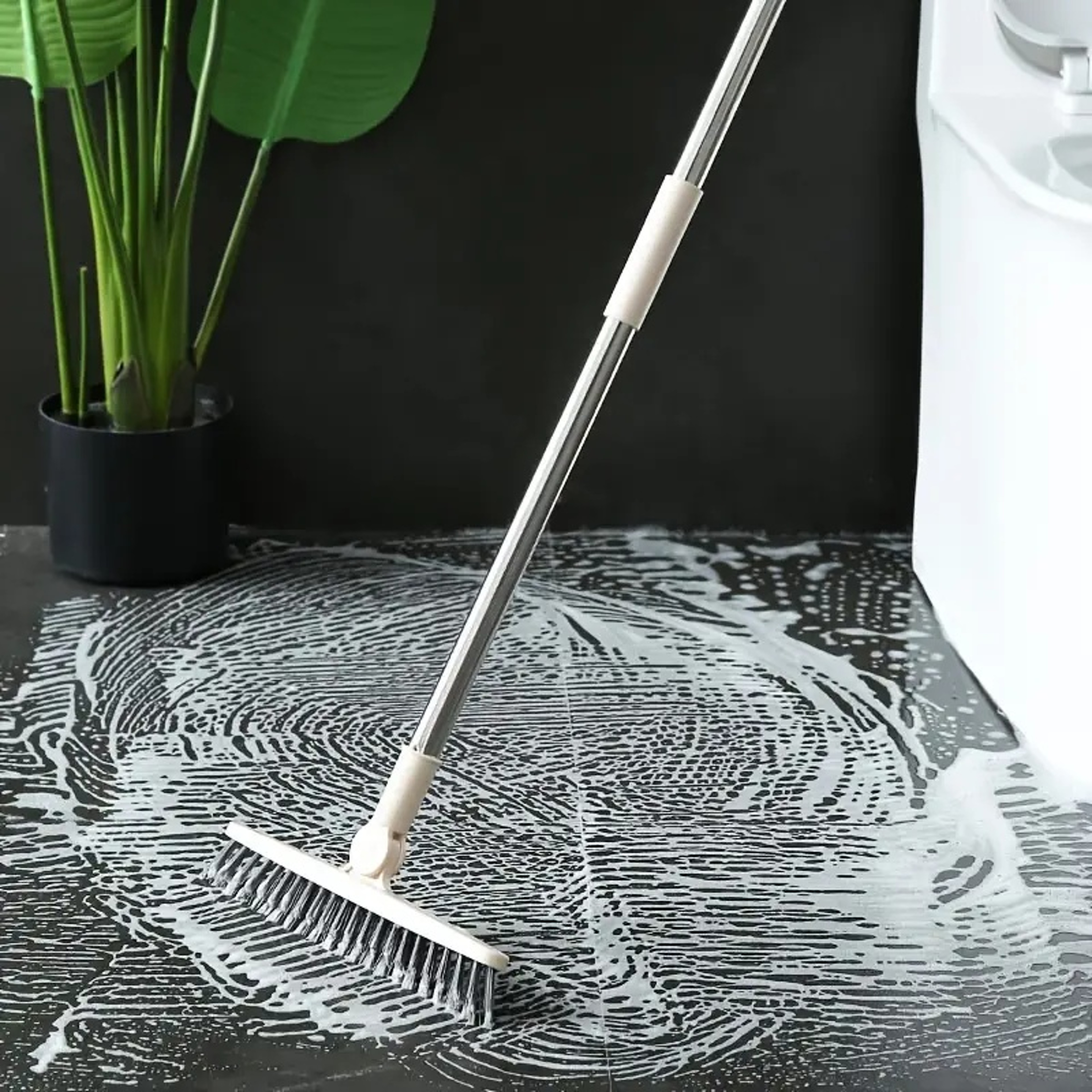 Bathroom Tile Corner Crevice Mop Home Floor Brush Groove Tile Brush No Dead Space Seam Brush 0