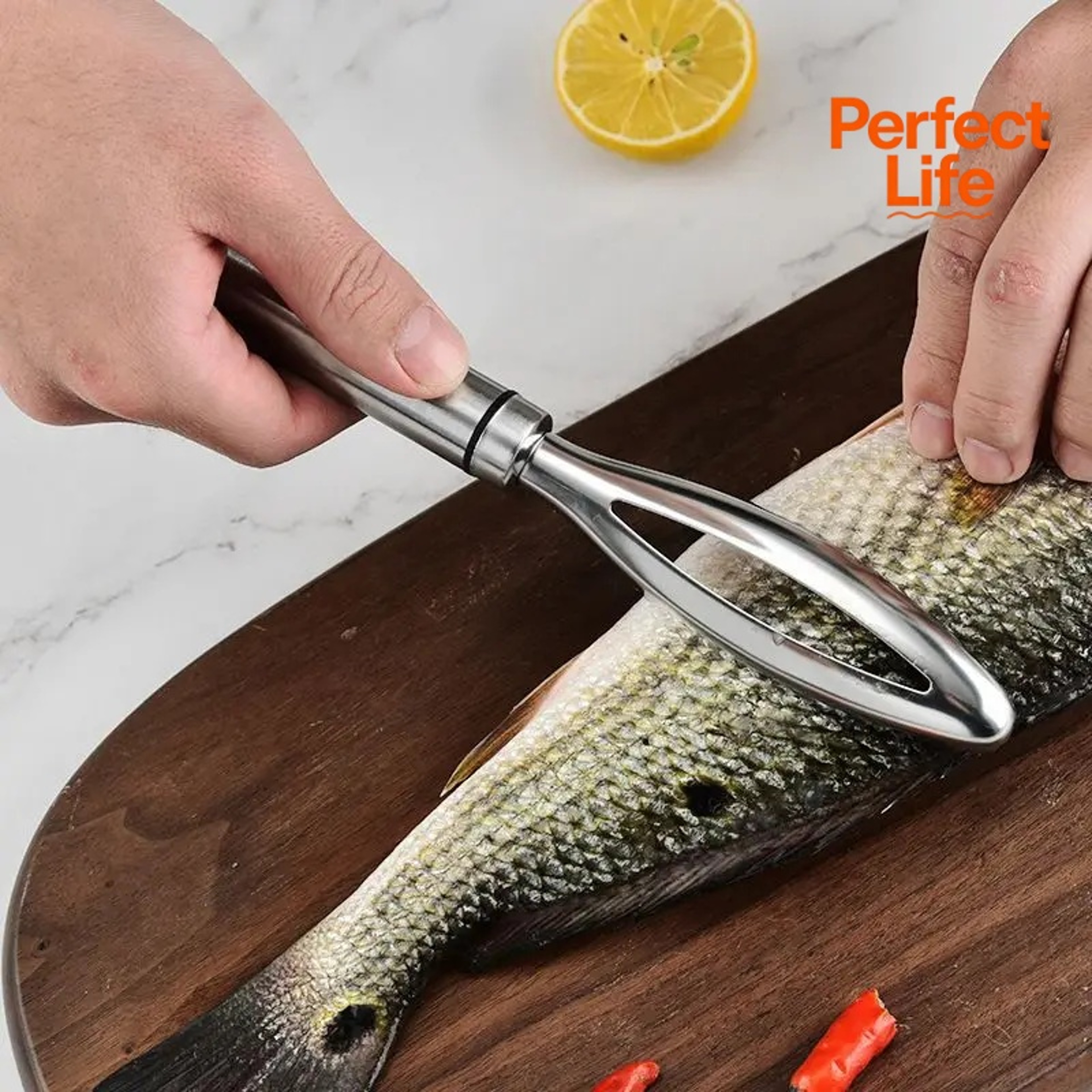 Fish Scales Removal Tool Stainless Steel Grater Peeler Scraper Fast Cleaner Tweezers For Easy Fish  3