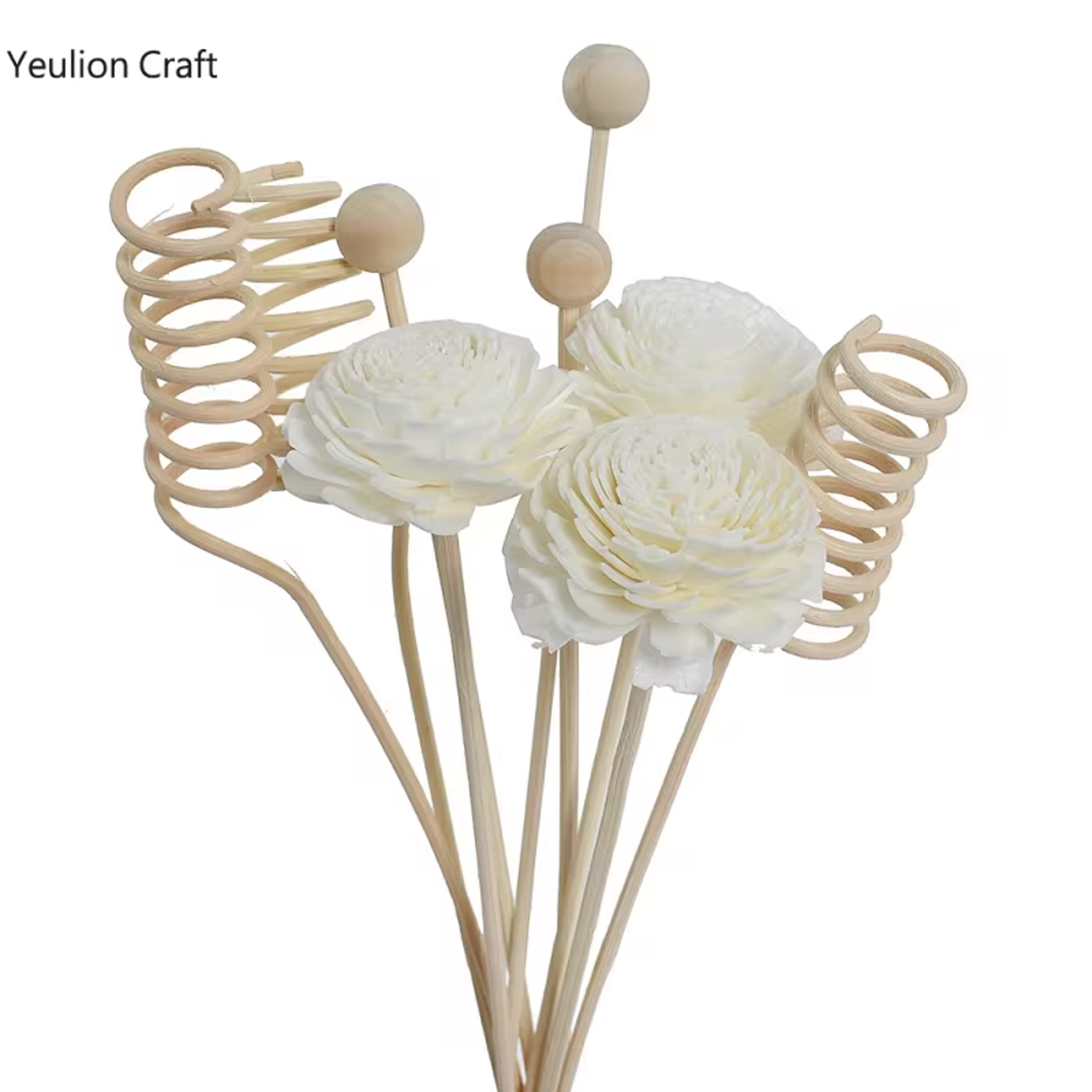Flower Aromatherapy Rattan No Fire Aroma Diffuser Sticks for Living Room Incense Supplies – view 7