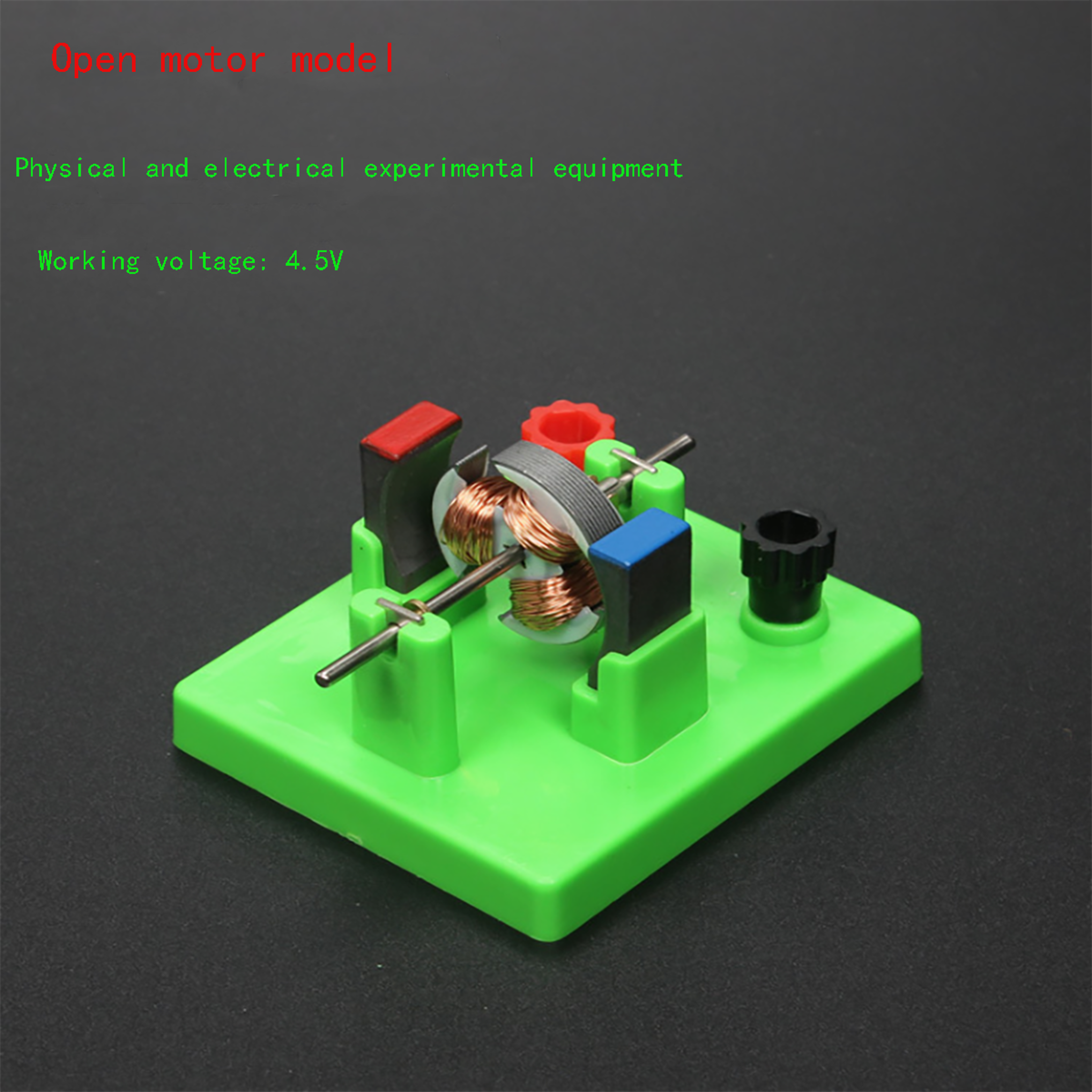Educational DIY DC Motor Model Kit Physics Science Experiment Toy For Children School Students Lear 4