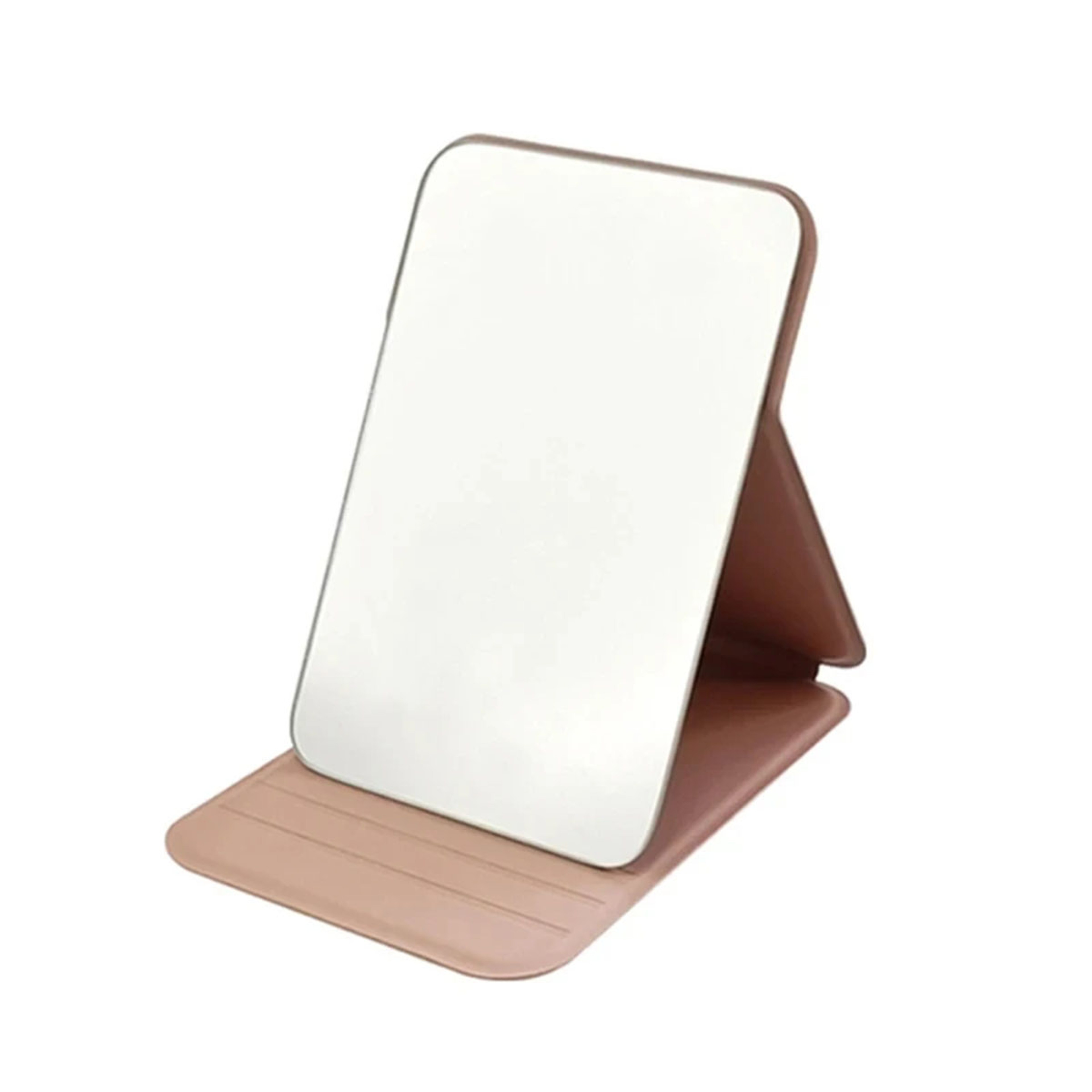 Compact And Stylish Women MINI Folding Makeup Mirror HighQuality Portable Pocket Mirror With Solid  1