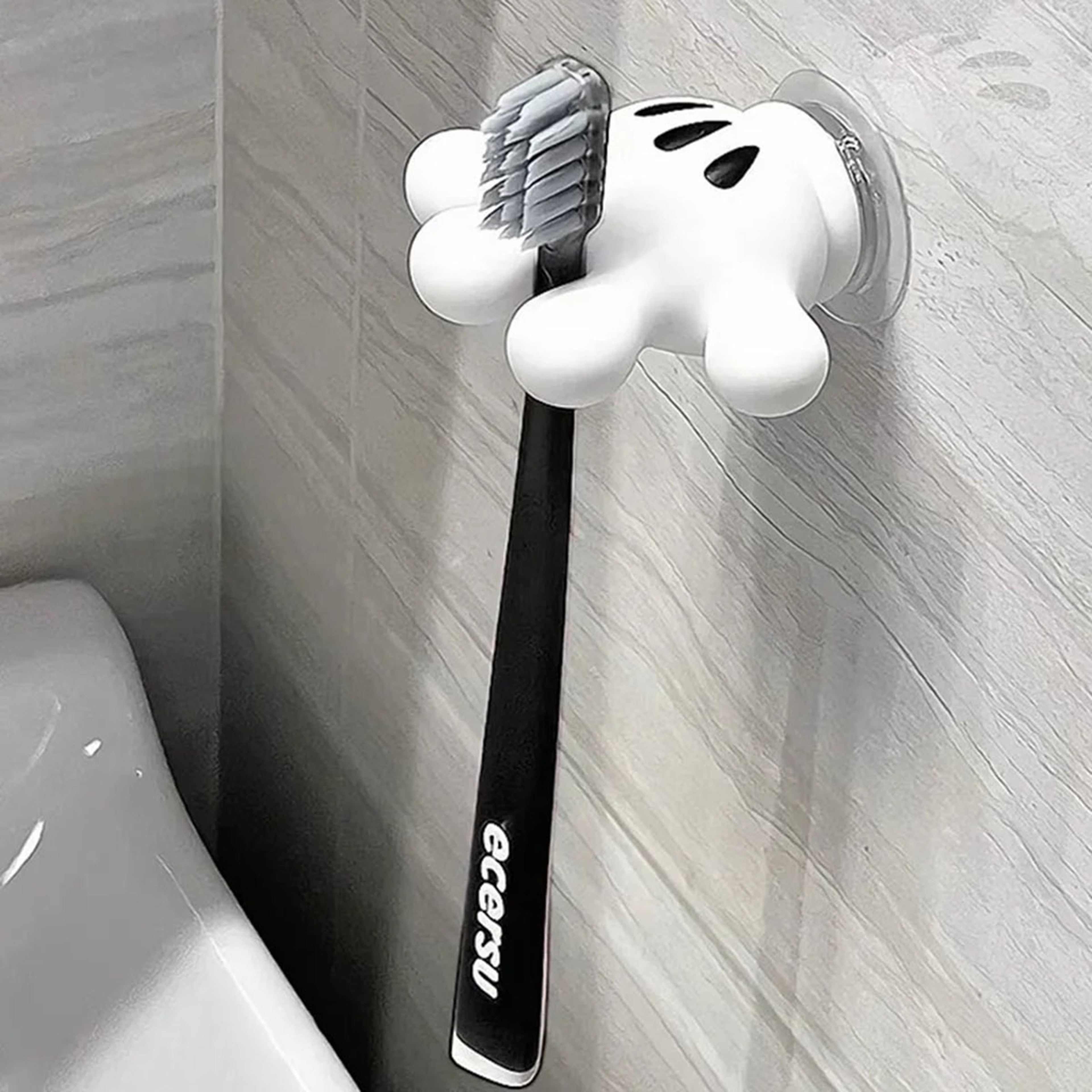 Cute Bathroom Towel Suction Cup with Mickey Palm Toothbrush Holder, Multi-function Hook, Traceless Hook, Data Cable Wind – view 5