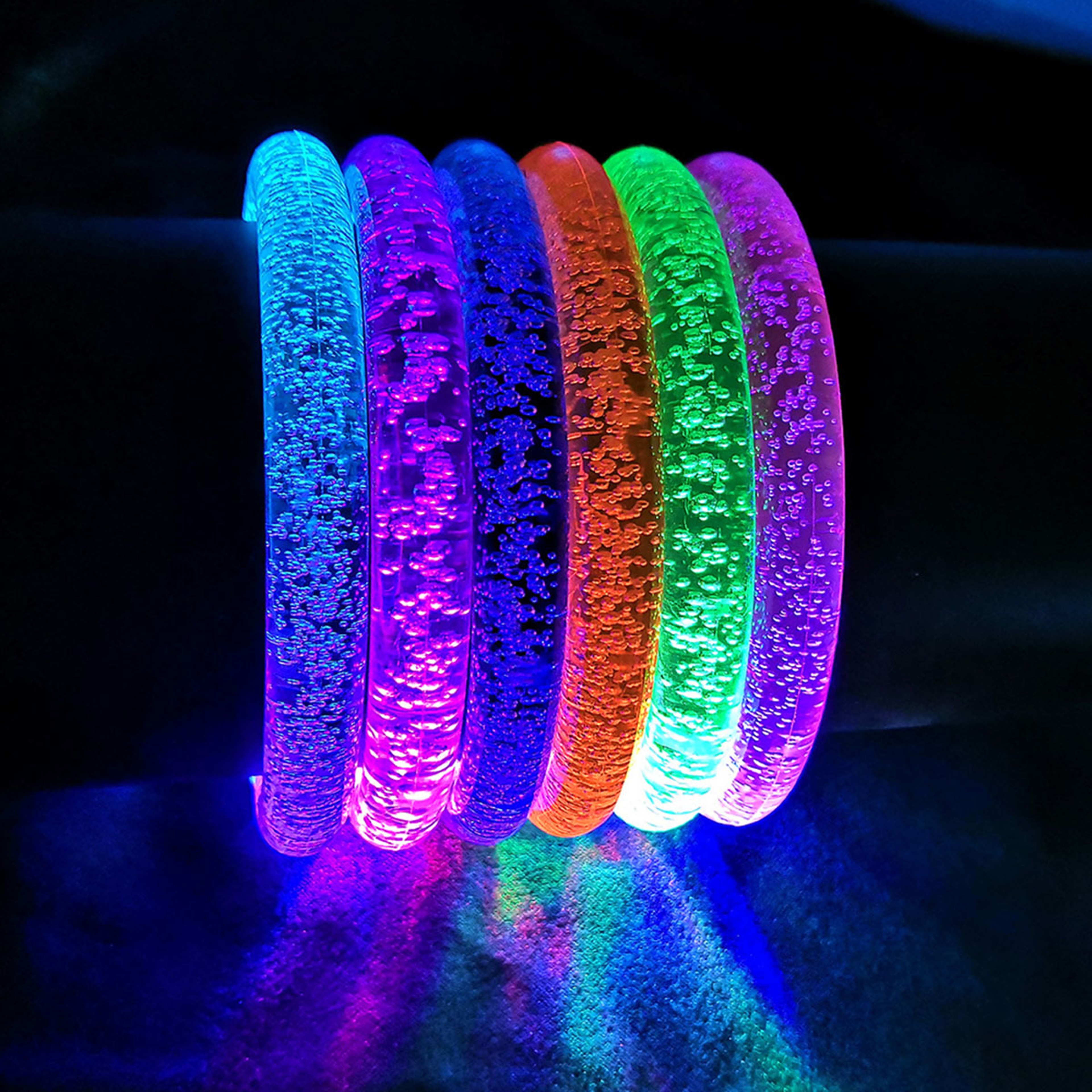 Luminous LED Stick Bracelets Glow In The Dark Flashing Party Supplies For Adults And Children 1