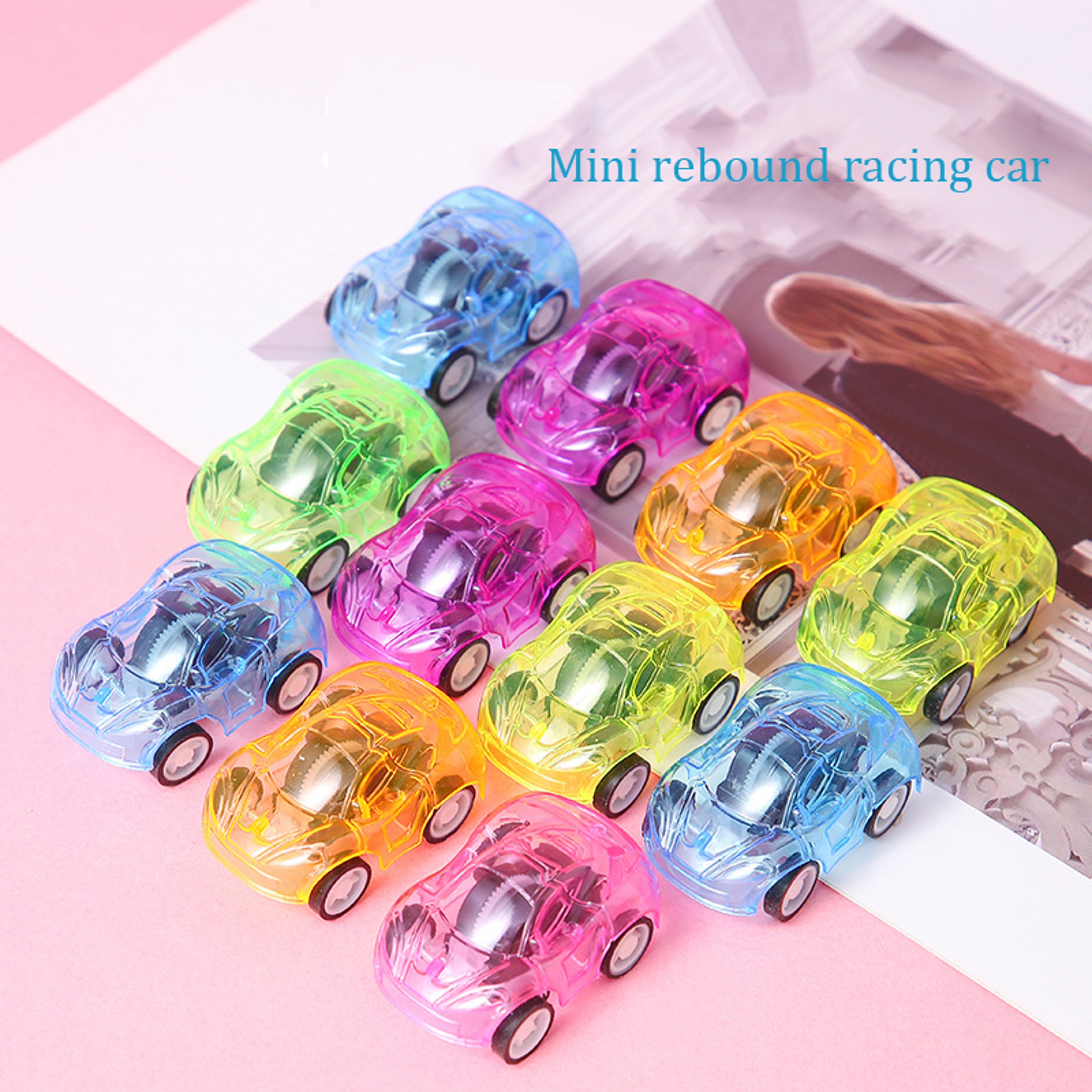 Mini Racing Vehicles Pull Back Car for Kids Toddlers Birthday Party Favors Carnival Prizes Gifts – view 7