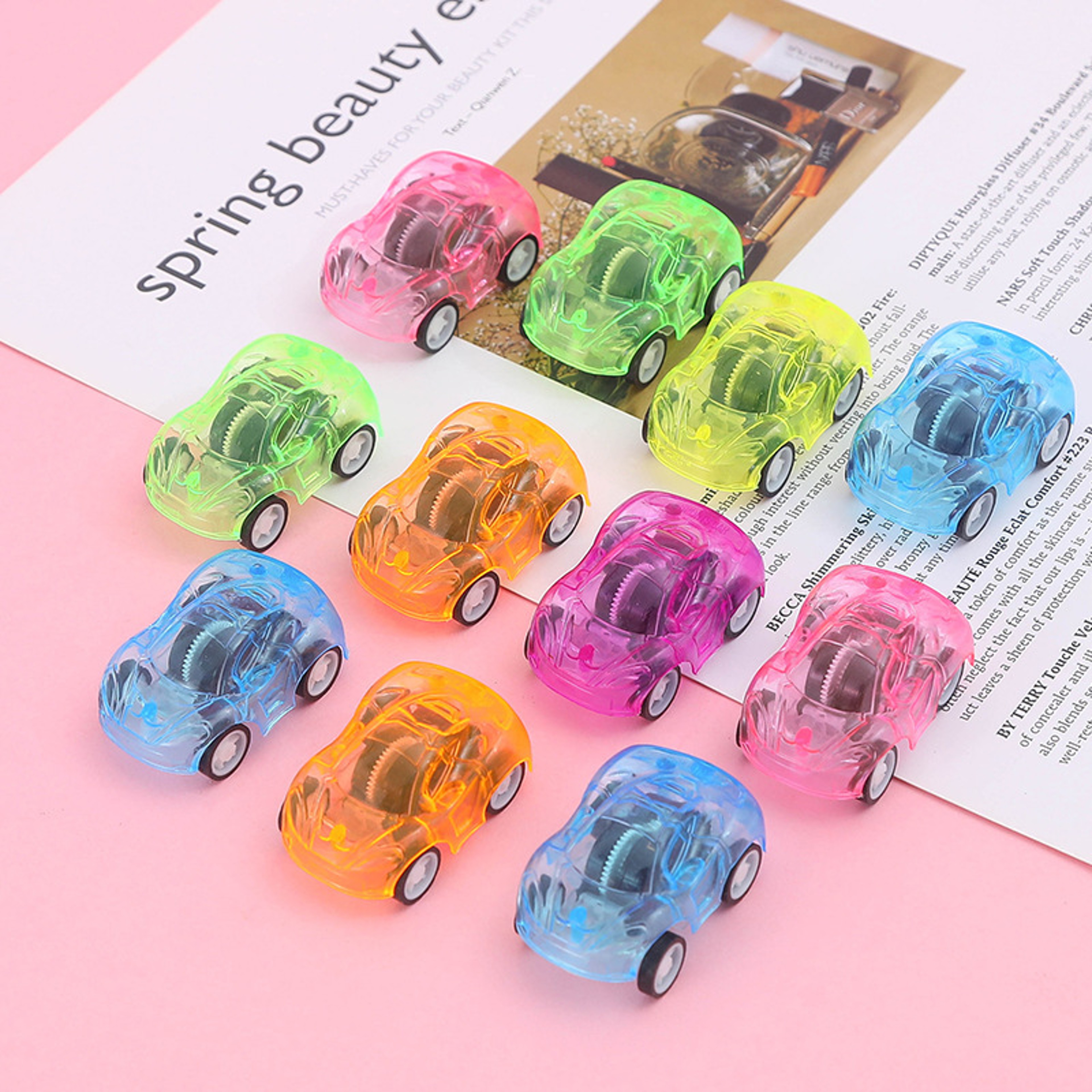 Mini Racing Vehicles Pull Back Car for Kids Toddlers Birthday Party Favors Carnival Prizes Gifts – view 5