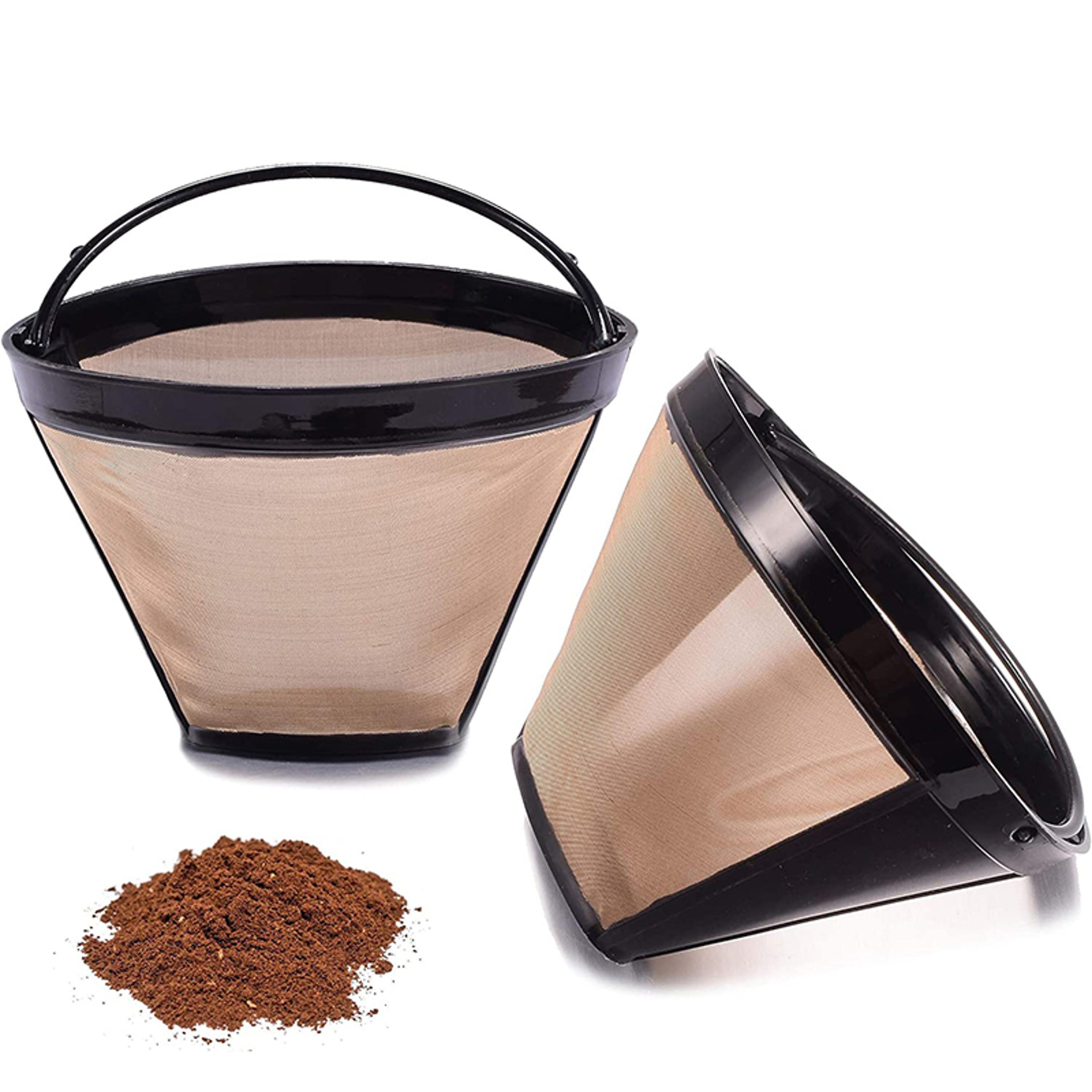Cone Coffee Maker Filters For Ninja Coffee Bar Brewer Reusable Permanent Basket Filter 0