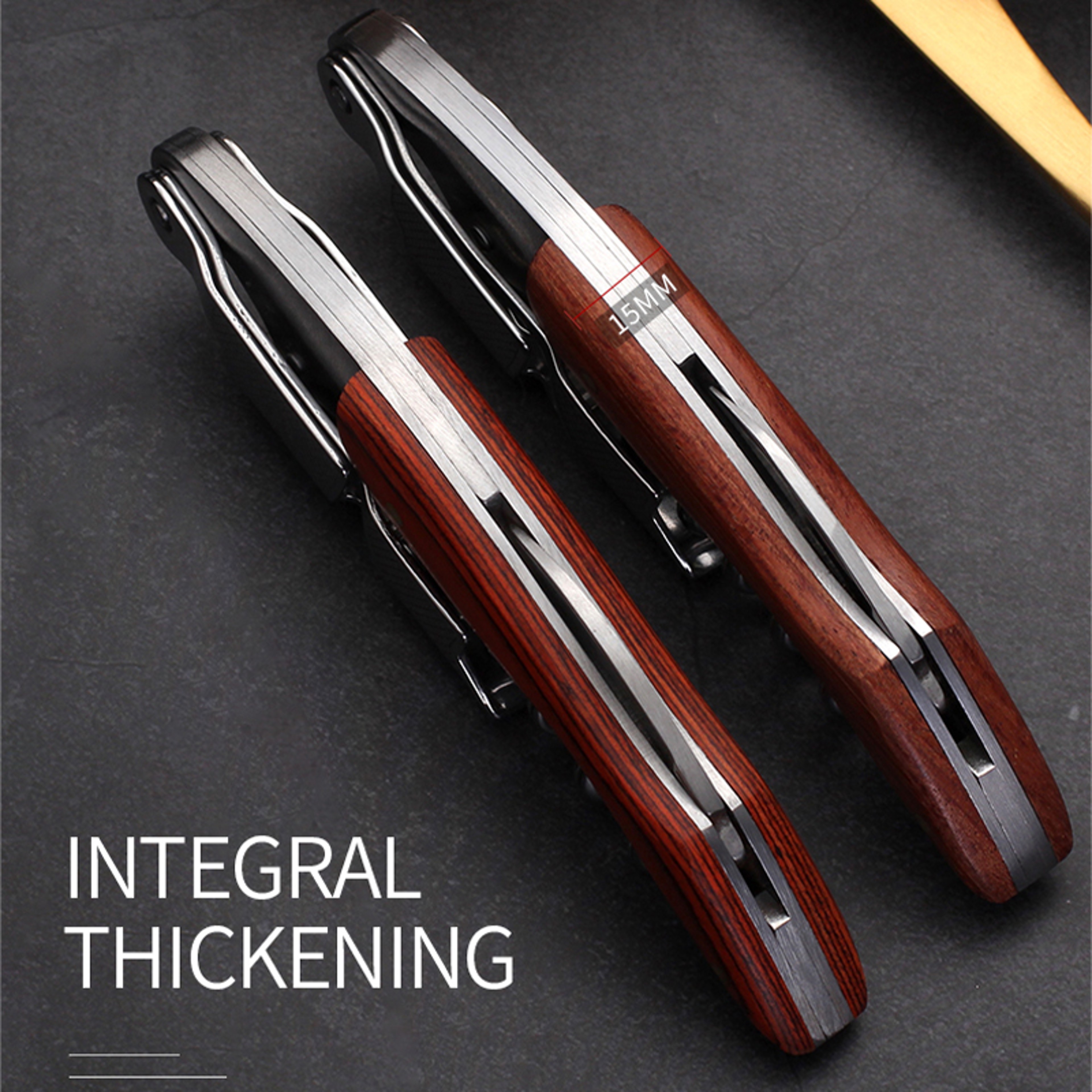 Portable Corkscrew Professional Wine Opener Wood Handle Multifunction Beer Cap Bottle Opener Bar Tool – view 2