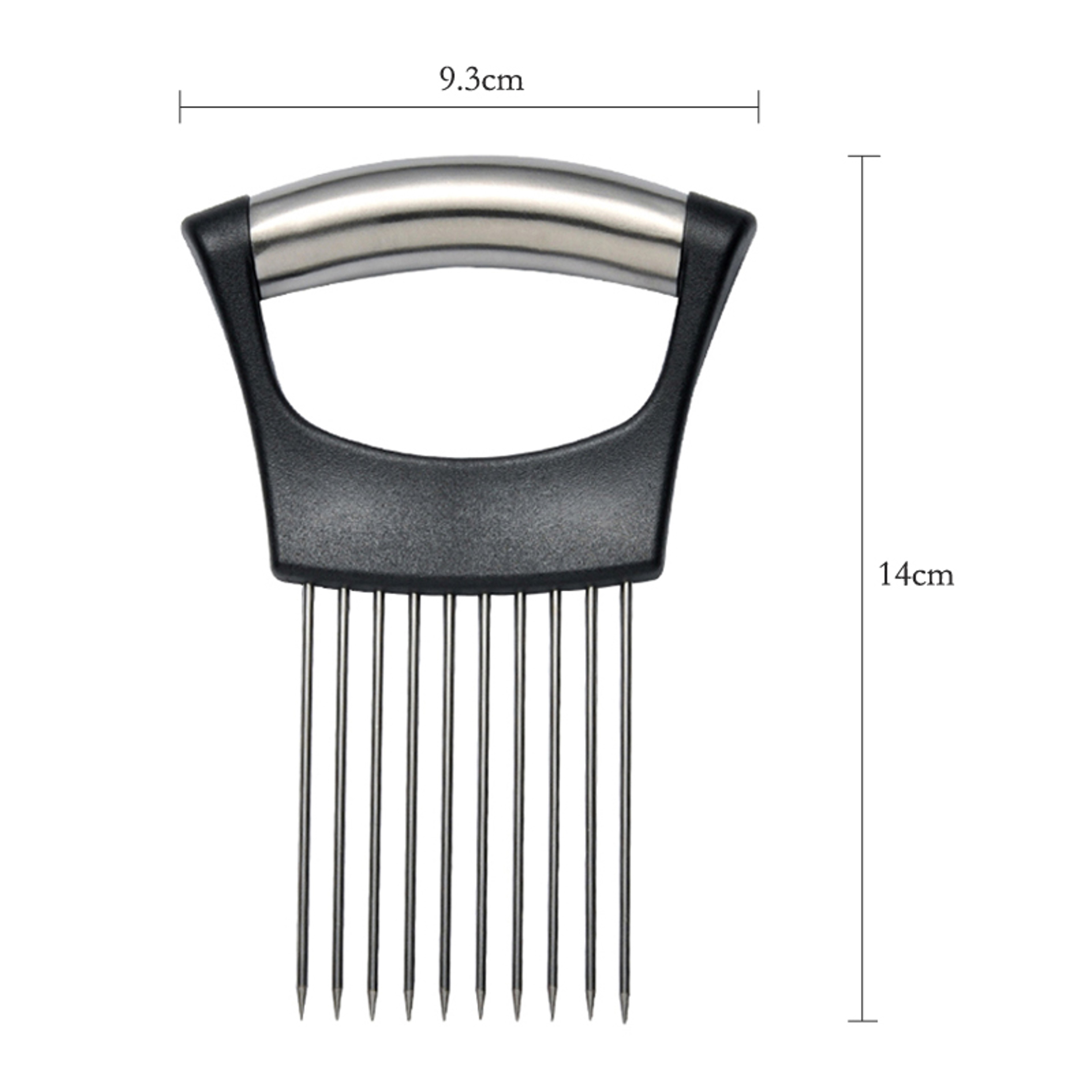 Food Slicer Assistant Stainless Steel Onion Cutter Holder Tomato Onion Slicer Cutting Fork Kitchen Gadgets – view 6