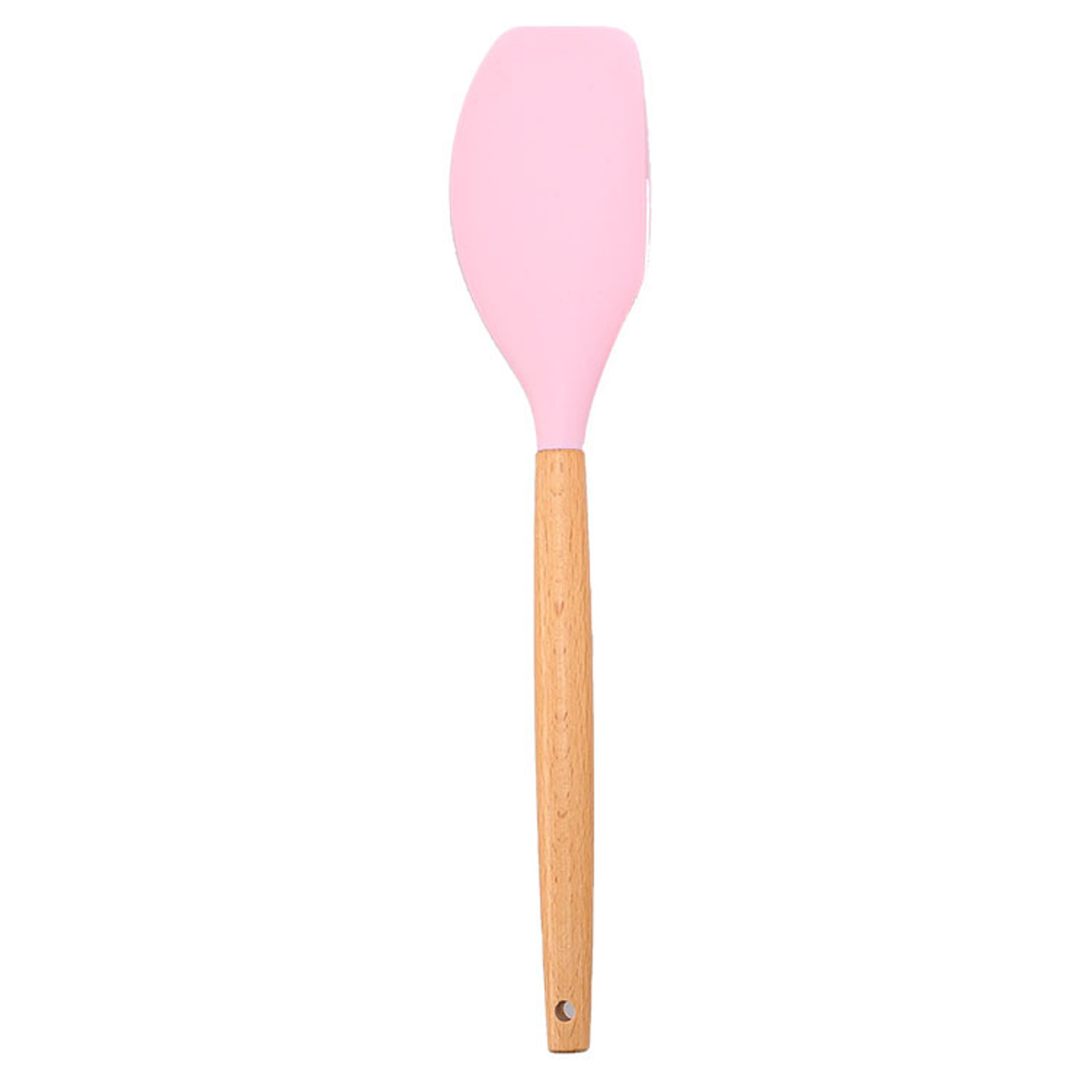 Silicone Butter Spatula NonStick Cream Baking Scraper Chocolate Smoother Wooden Heat Resistant Kitc 6