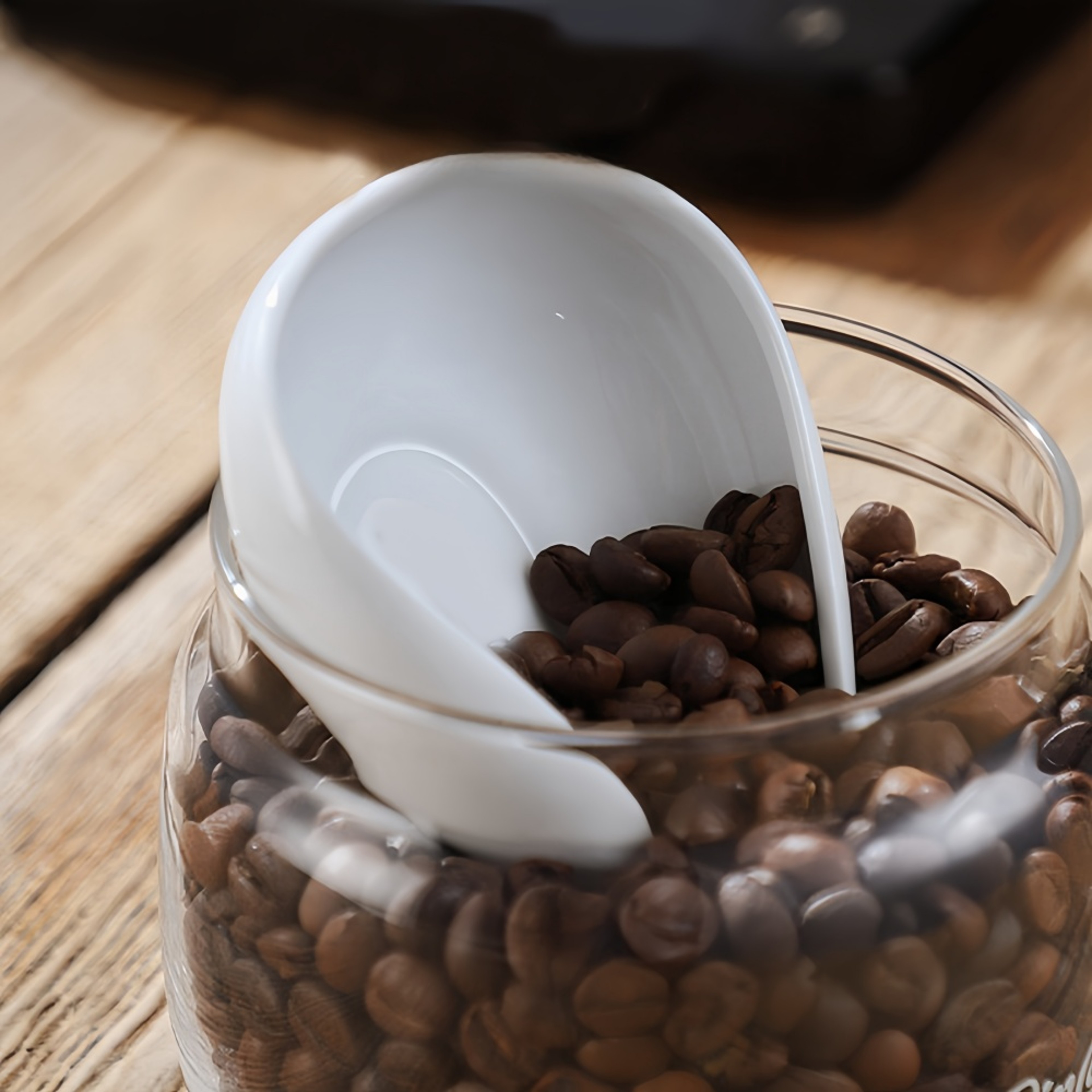 Ceramic Coffee Bean Metering Plate Tea Dose Tray Exquisite Kitchen Accessory for Home Cafe Sample Display – view 6