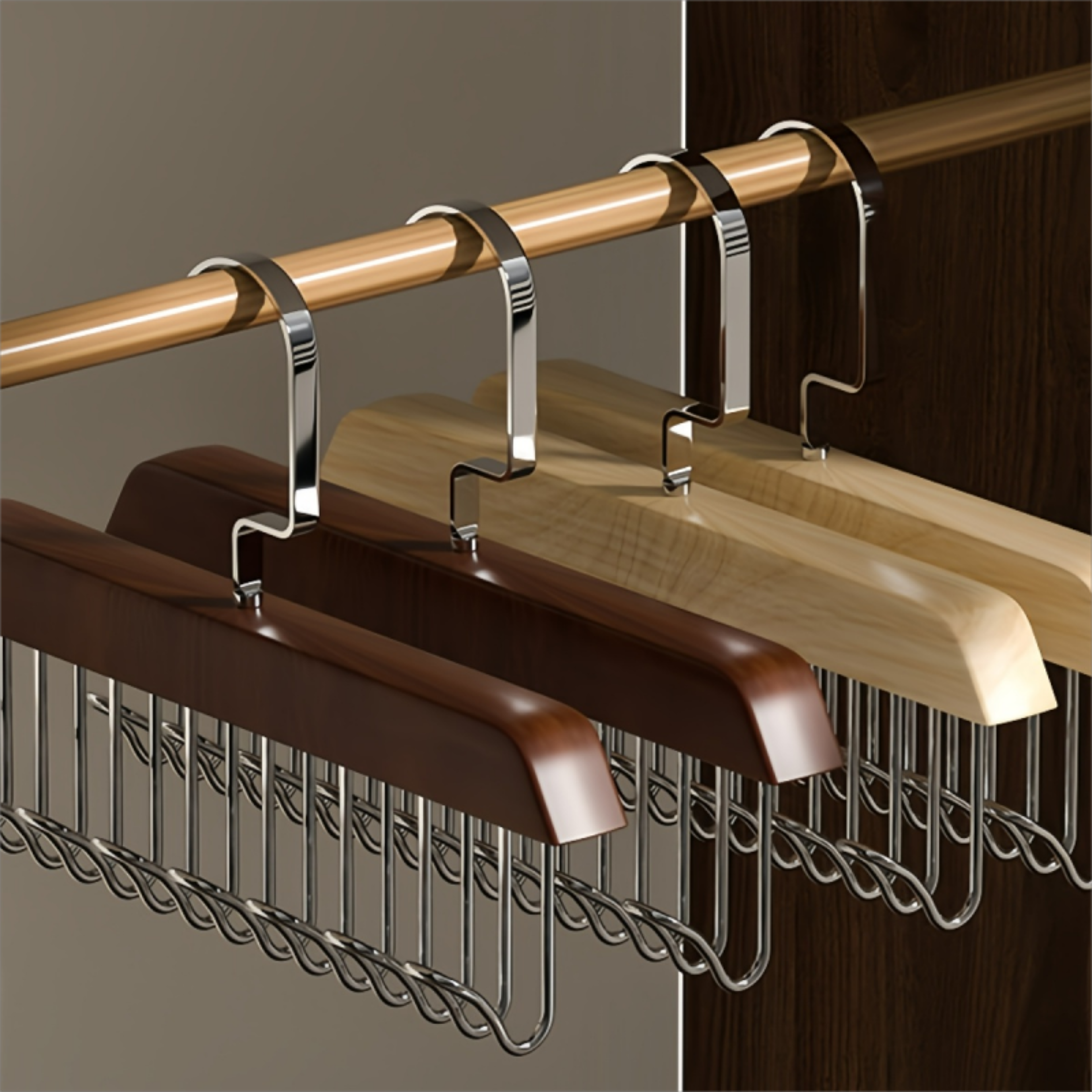 Multi-functional Women Storage Bra Hanger Organizer Durable Home Wardrobe Hanger for Men Tie Belt Bra Sling – view 1