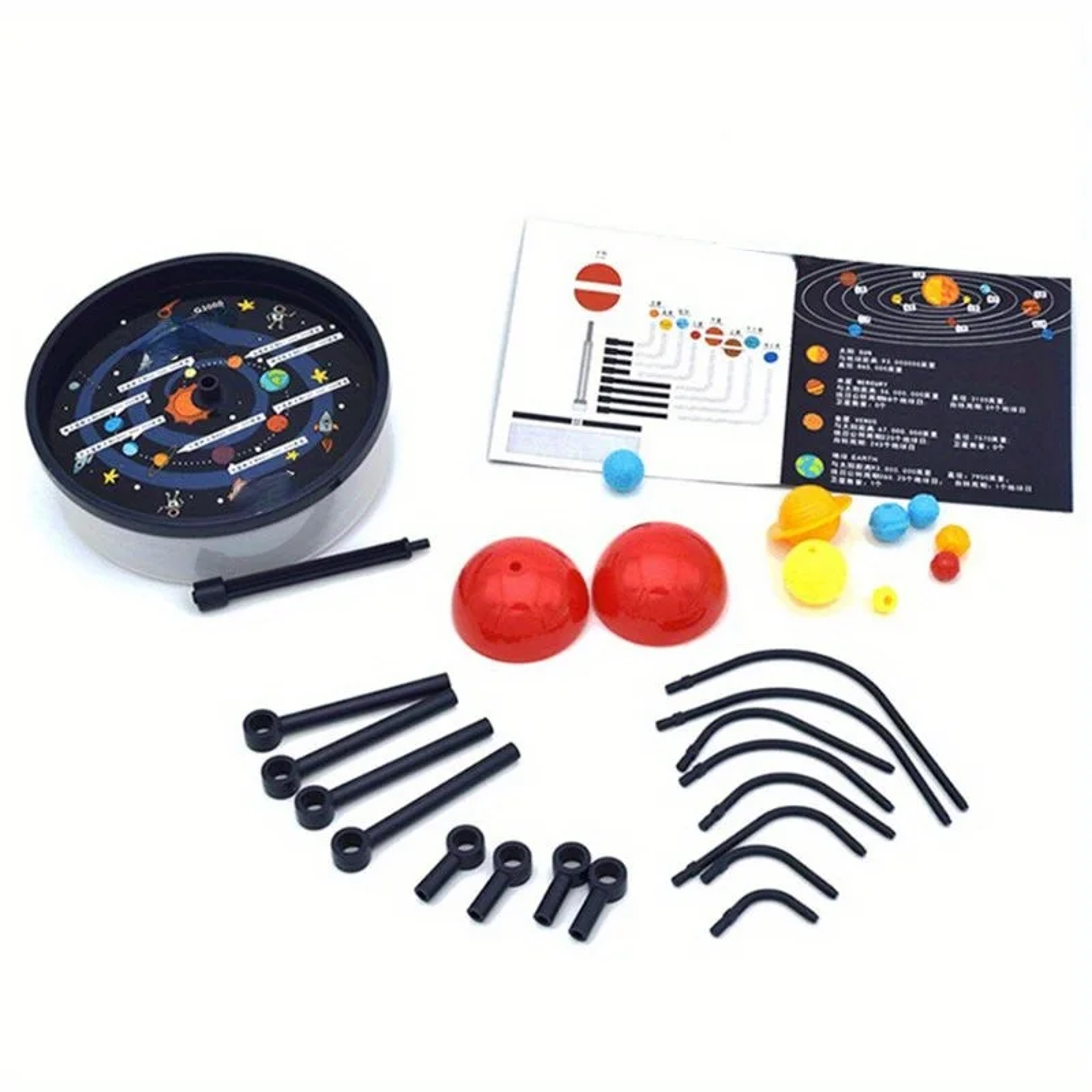 Solar System Nine Planets Model Science Kit DIY Assembly Educational Toy For Parentchild Interactio 5