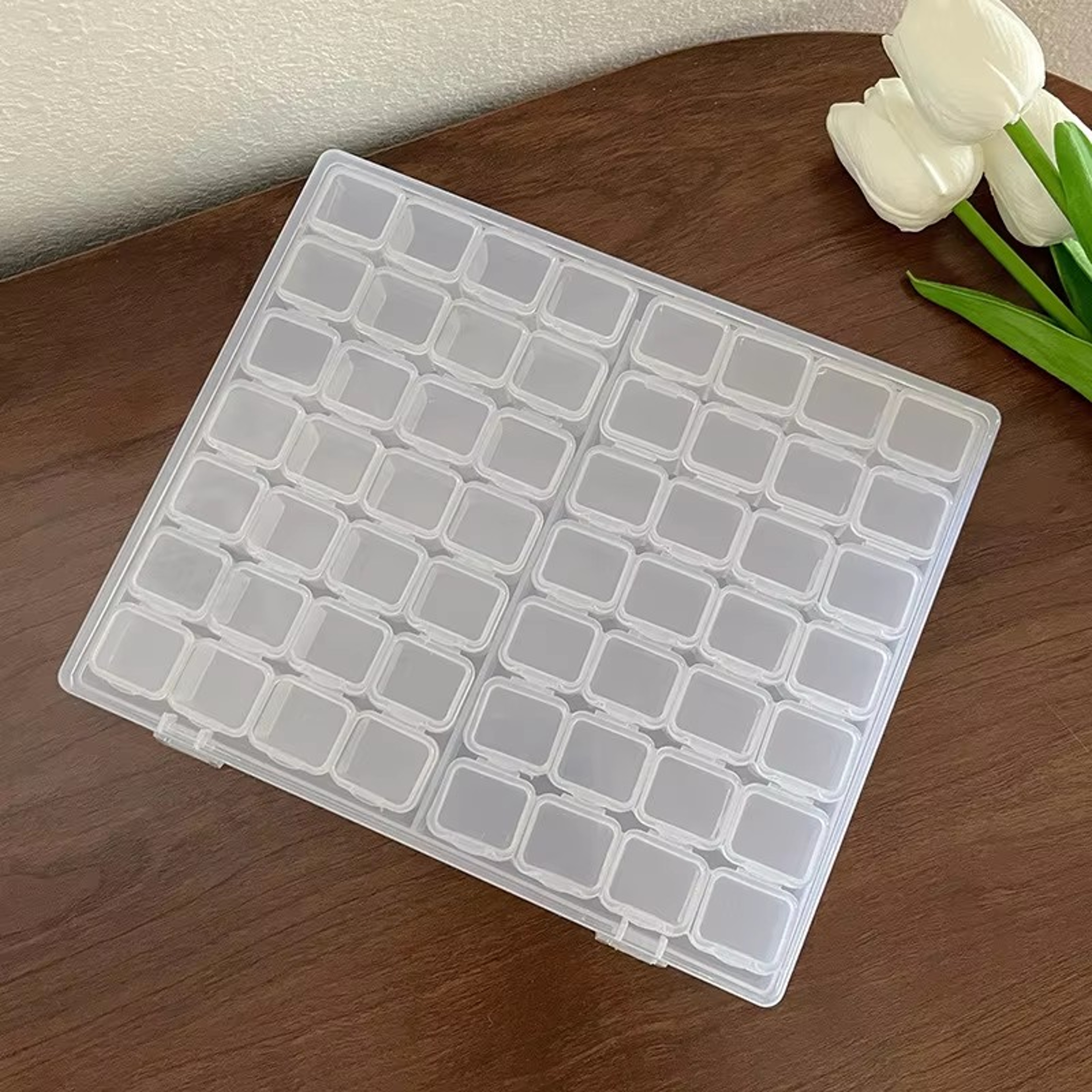 Multi-Compartment Transparent Jewelry Box Dust-Proof Storage for Earring Necklace Hand Ring Jewelry Organizer – view 8