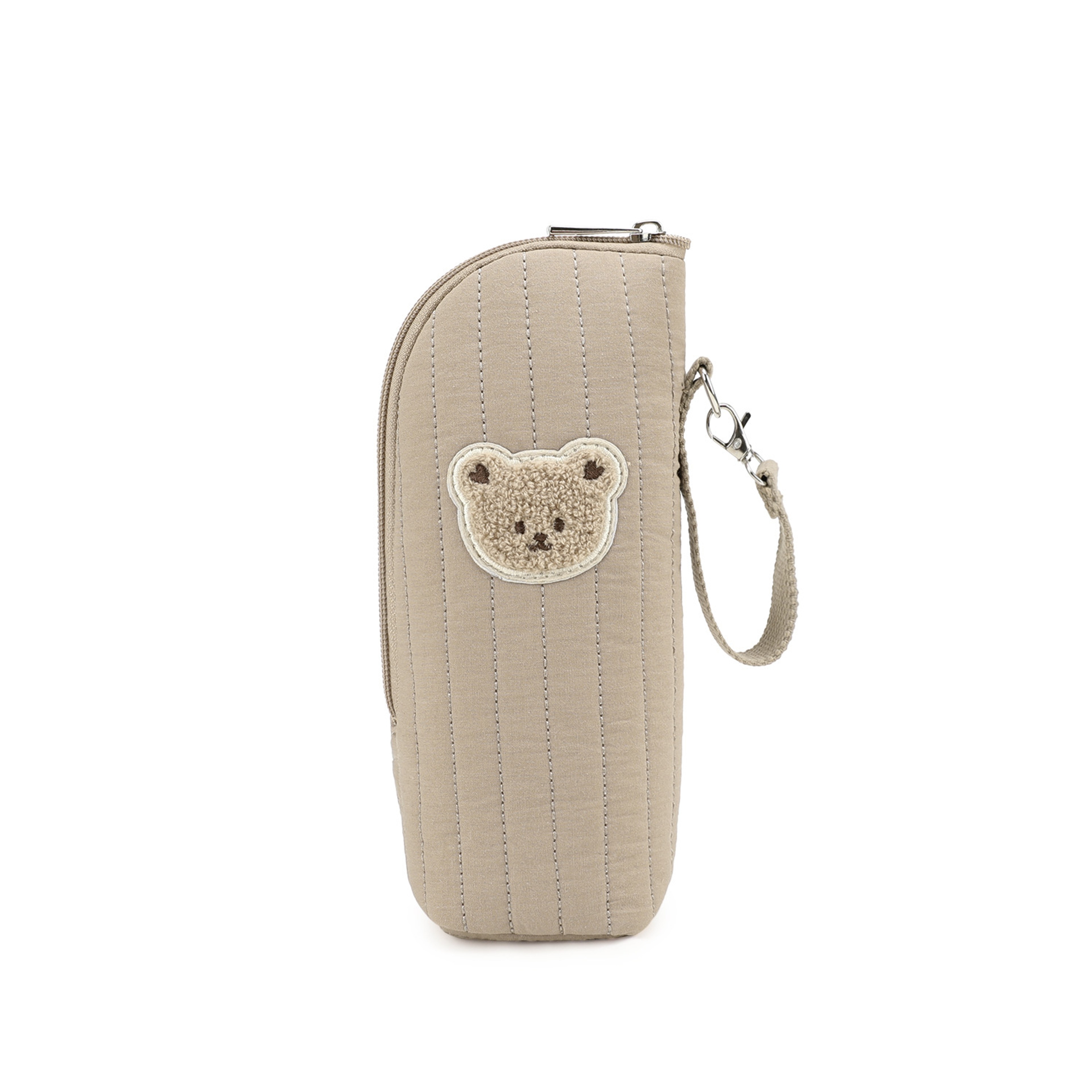 Thermal Storage Pouch Cute Bear Design Baby Bottle Tote Bag with Aluminum Foil Insulation and Stroller Hook – view 10