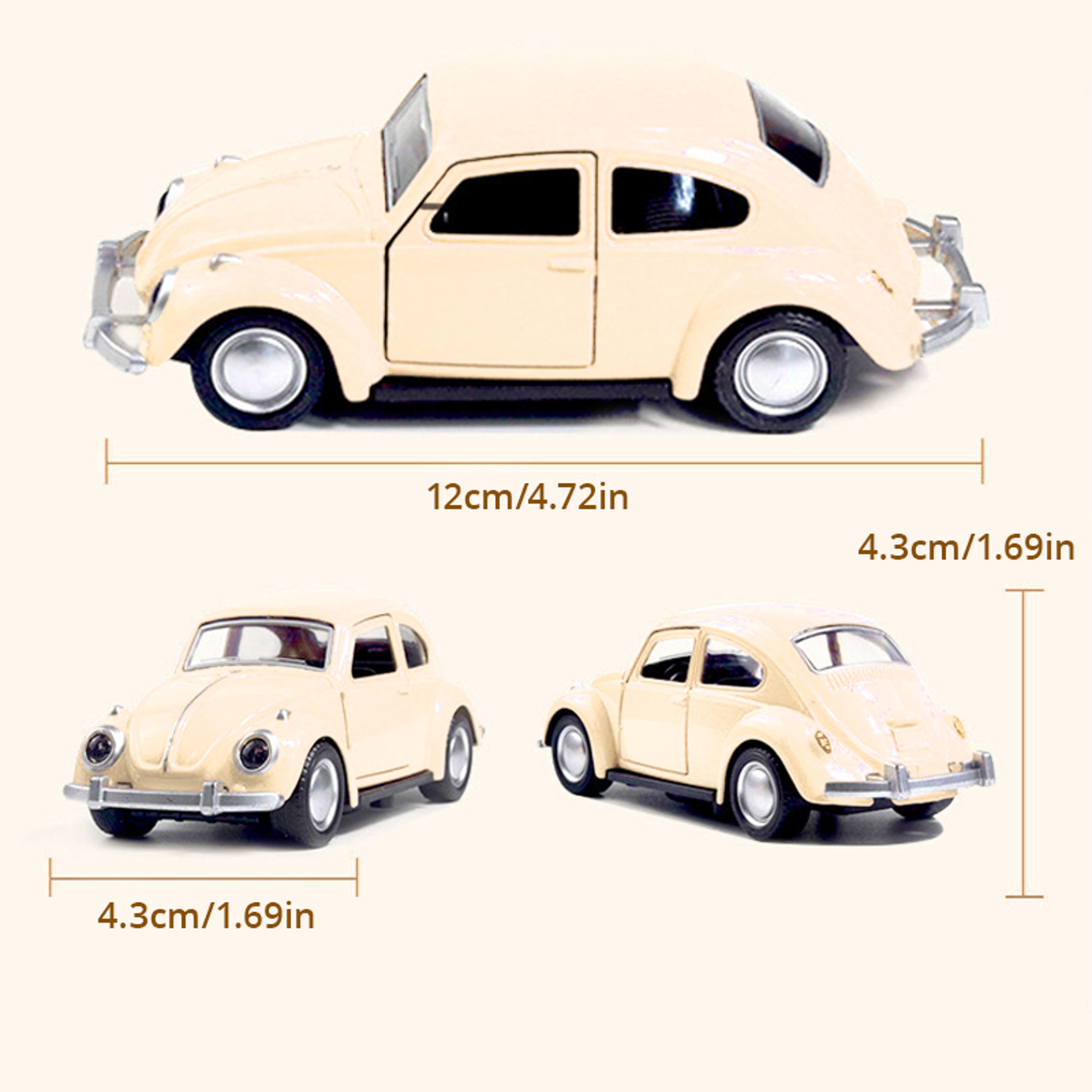 Classic Alloy Car Models Toy Sports Cars Childrens Alloy Car Toys Desktop Decorations Holiday Gift  4
