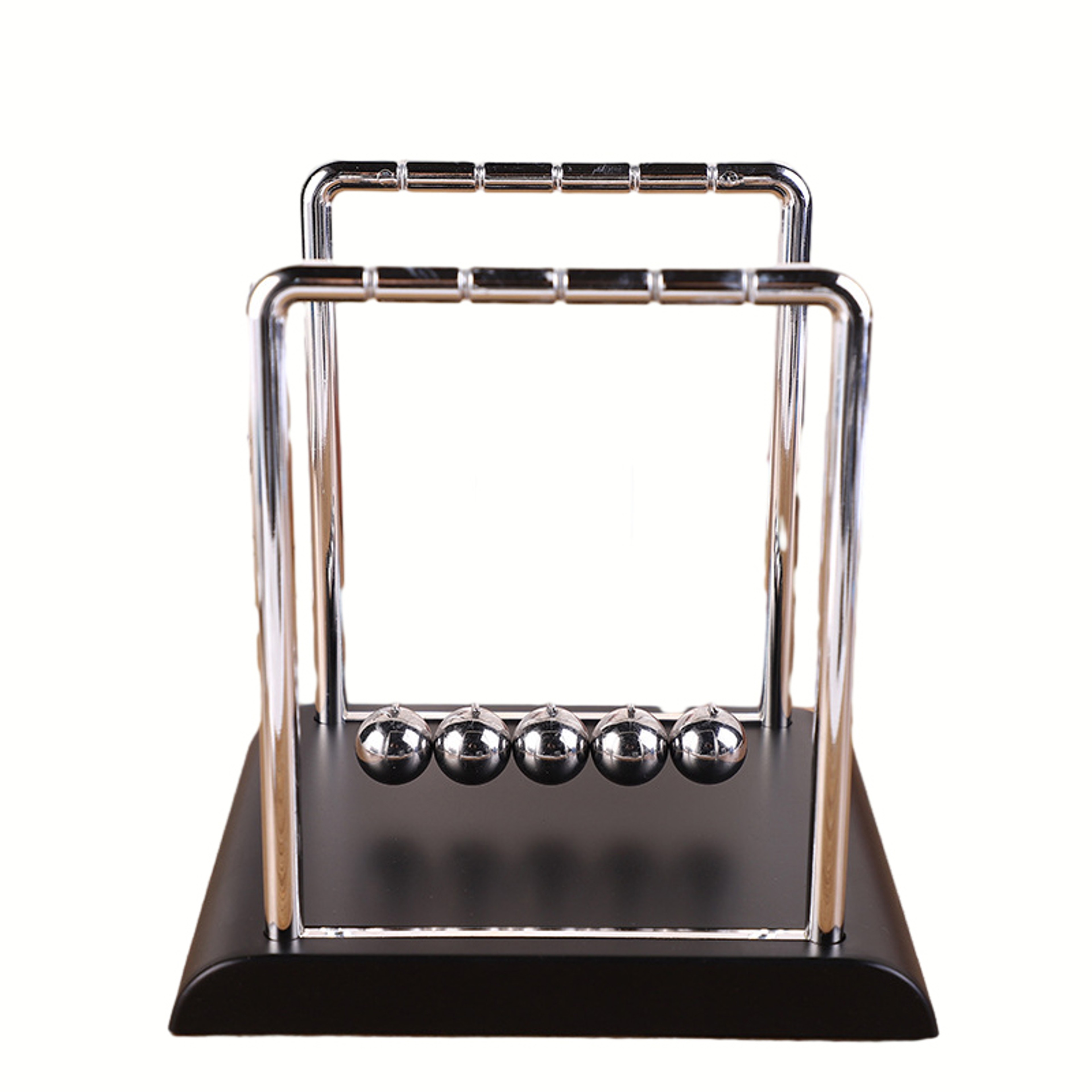 Newton Pendulum Balance Balls, Stylish Desk Decor, Educational Toy for Office and Home – view 9