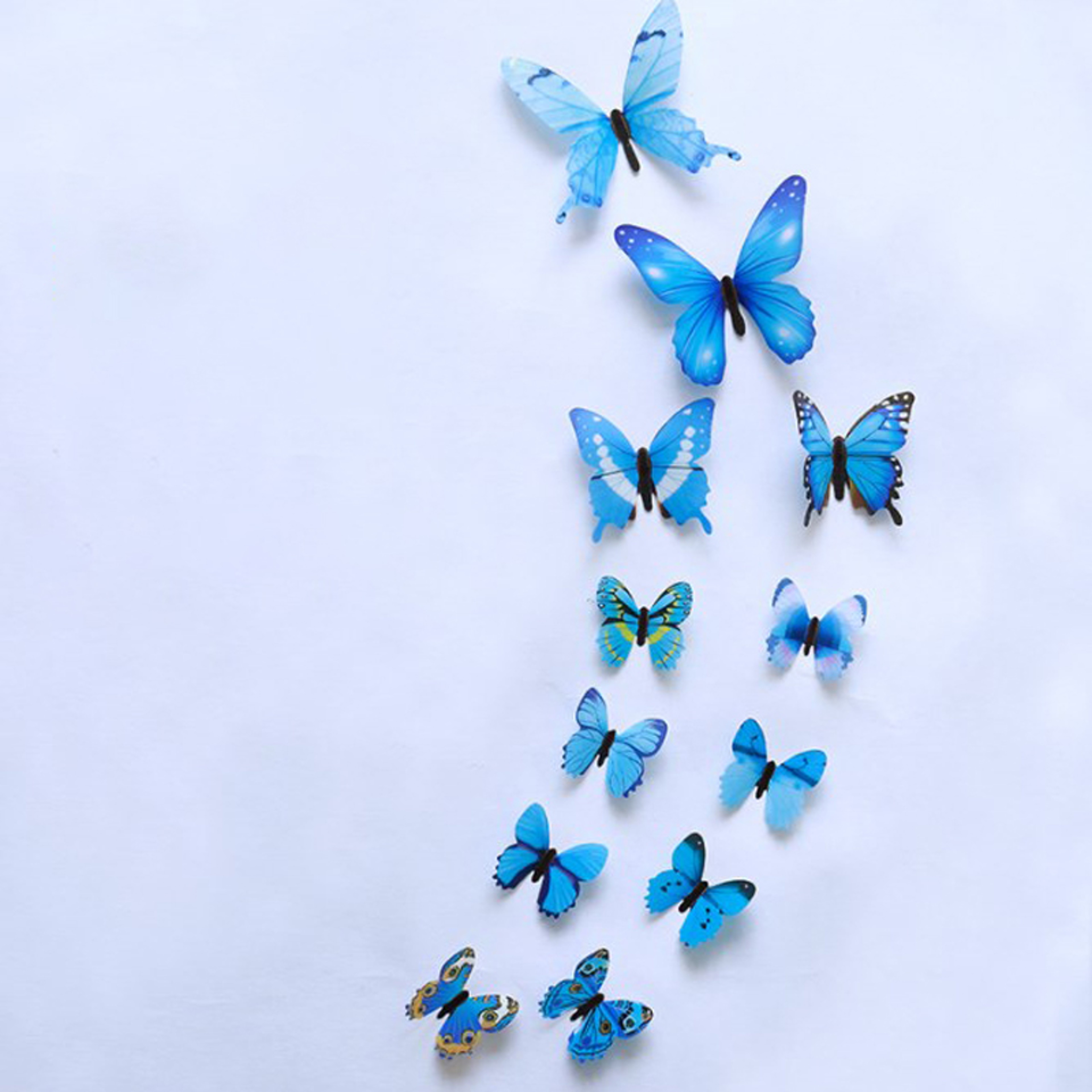 Creative 3D Luminous Butterfly Wall Stickers, DIY Home Decoration, Modern Wall Art, Gift Ideas – view 7