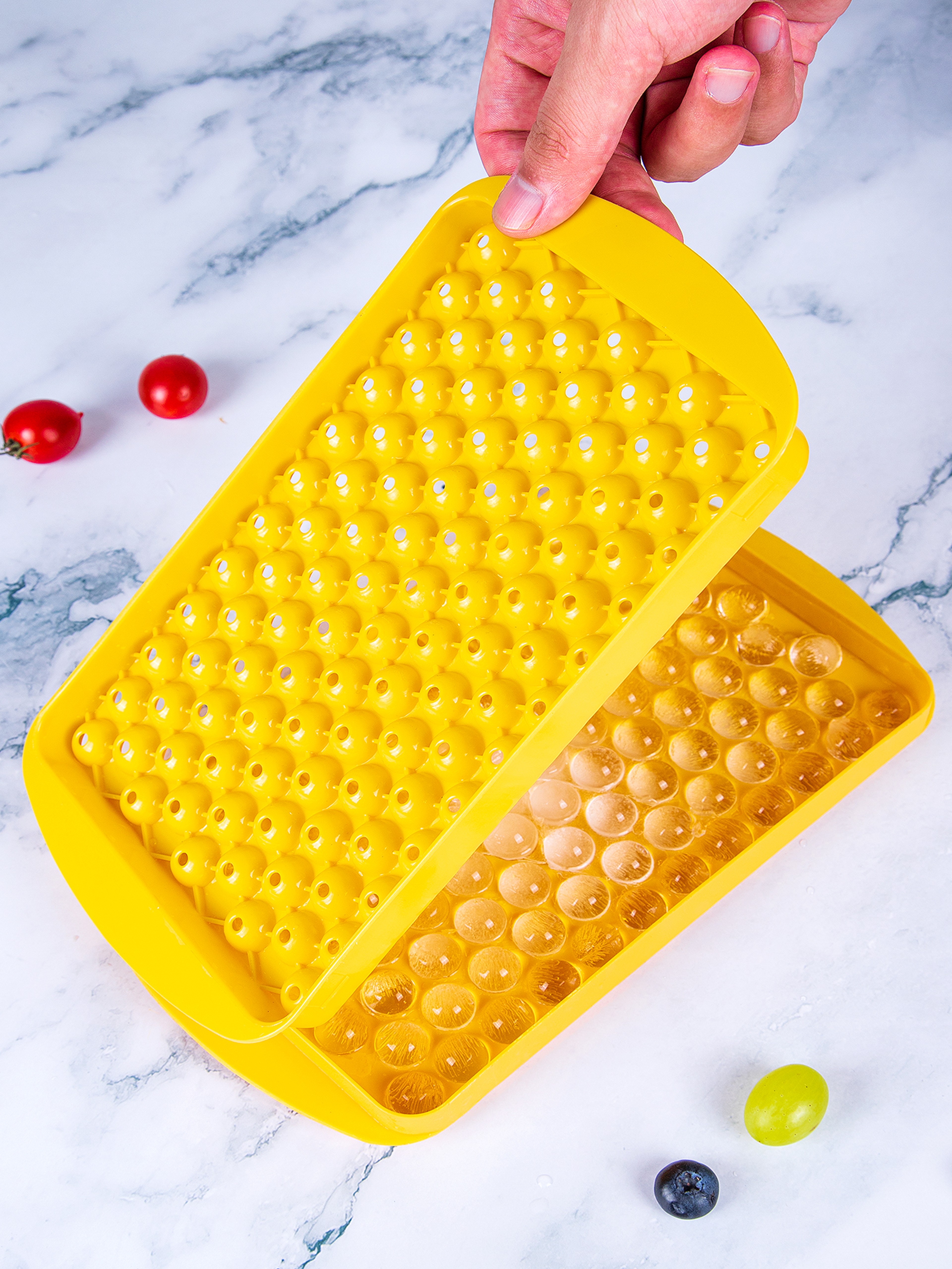 Tiny Crushed Ice Ball Mold Mini Ice Cube Tray For Bar Cocktail Drink Whiskey Coffee Juice 7