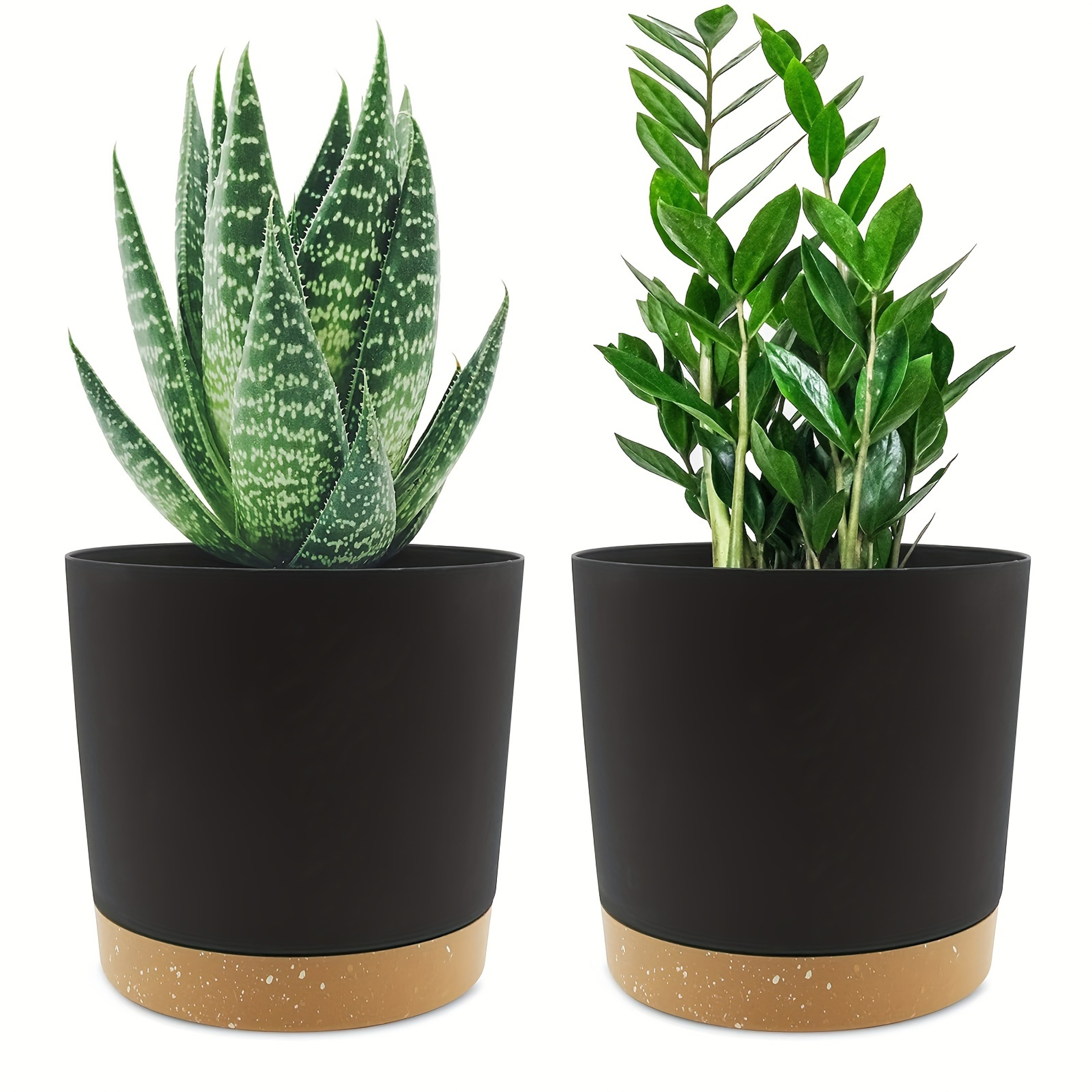 Detachable Bottom Flower Pot Round Flowerpot For Garden Home 0
