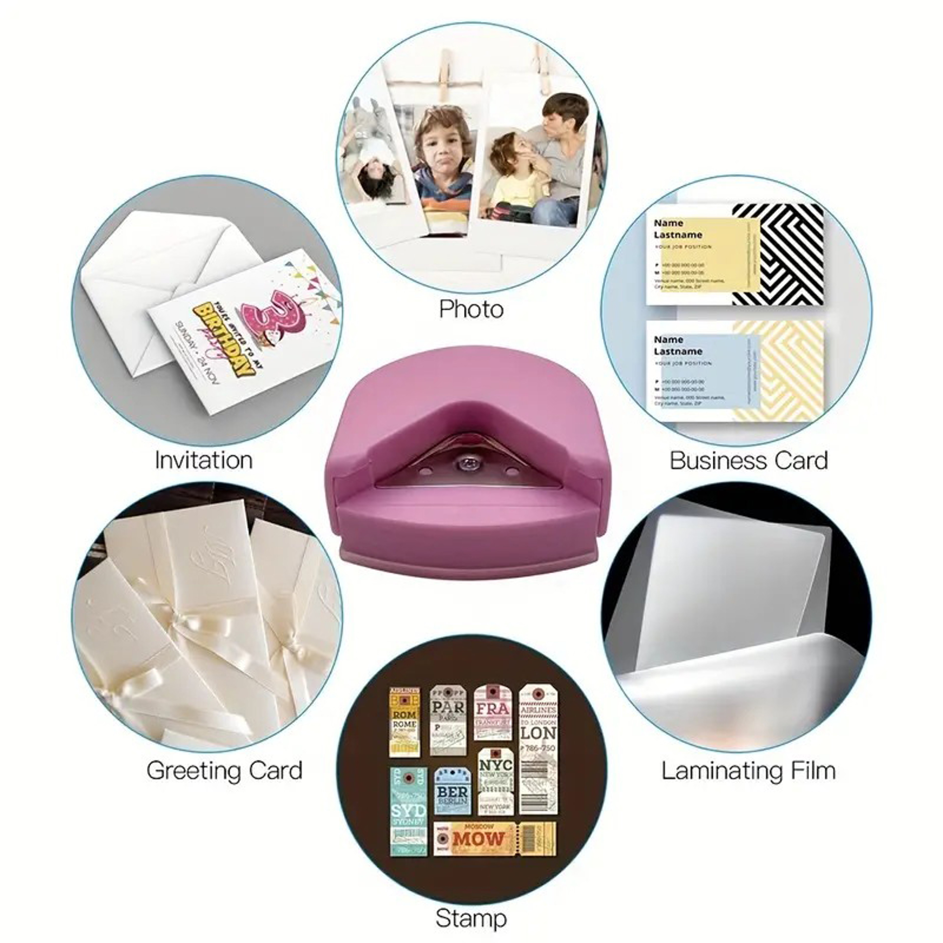 Portable Corner Rounder Cutter Paper Trimmer Angle Punch Tool For Office And Craft Projects 1