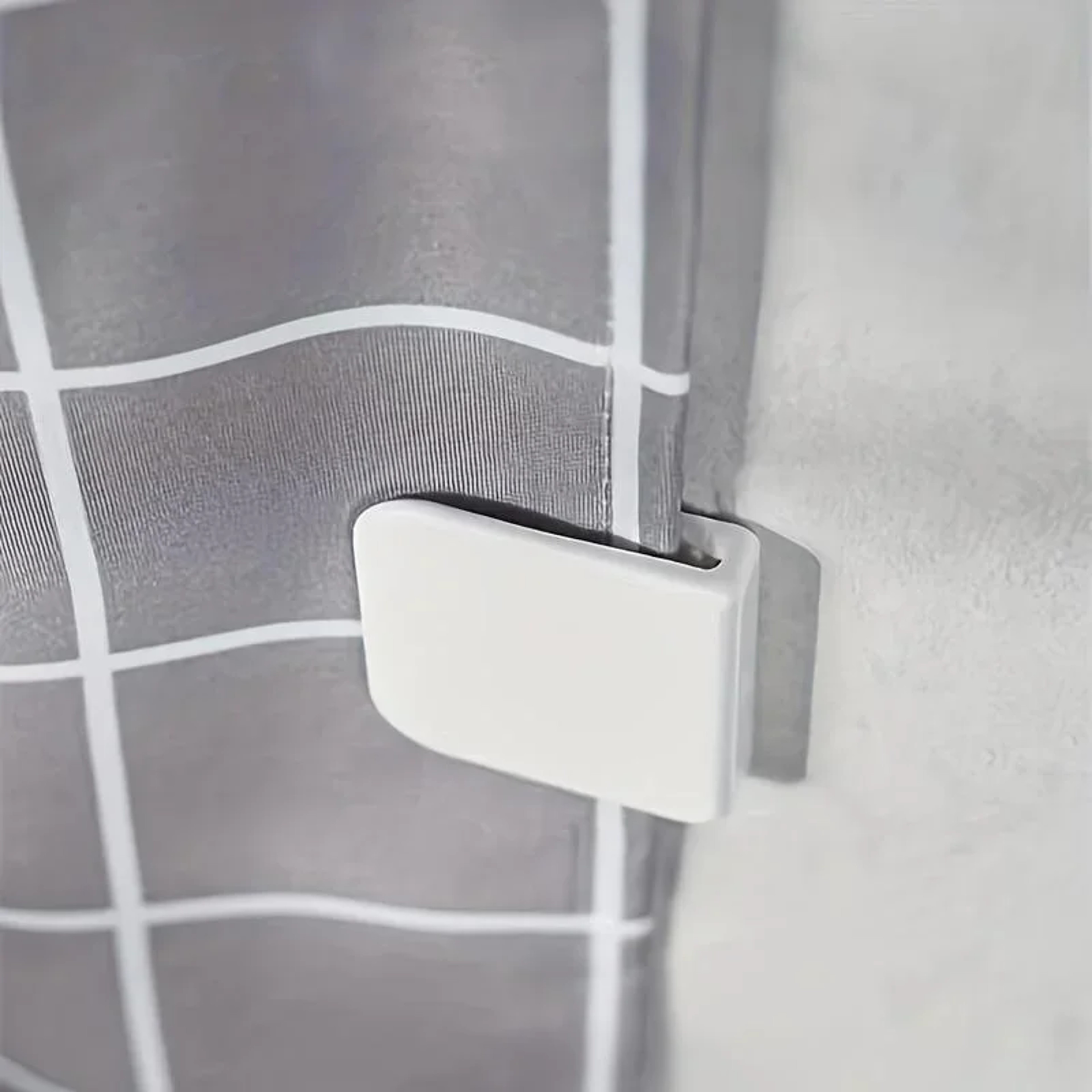 Shower Curtain Fixing Tool Windproof Clip Stop Protect Clips Bathroom Accessories 3