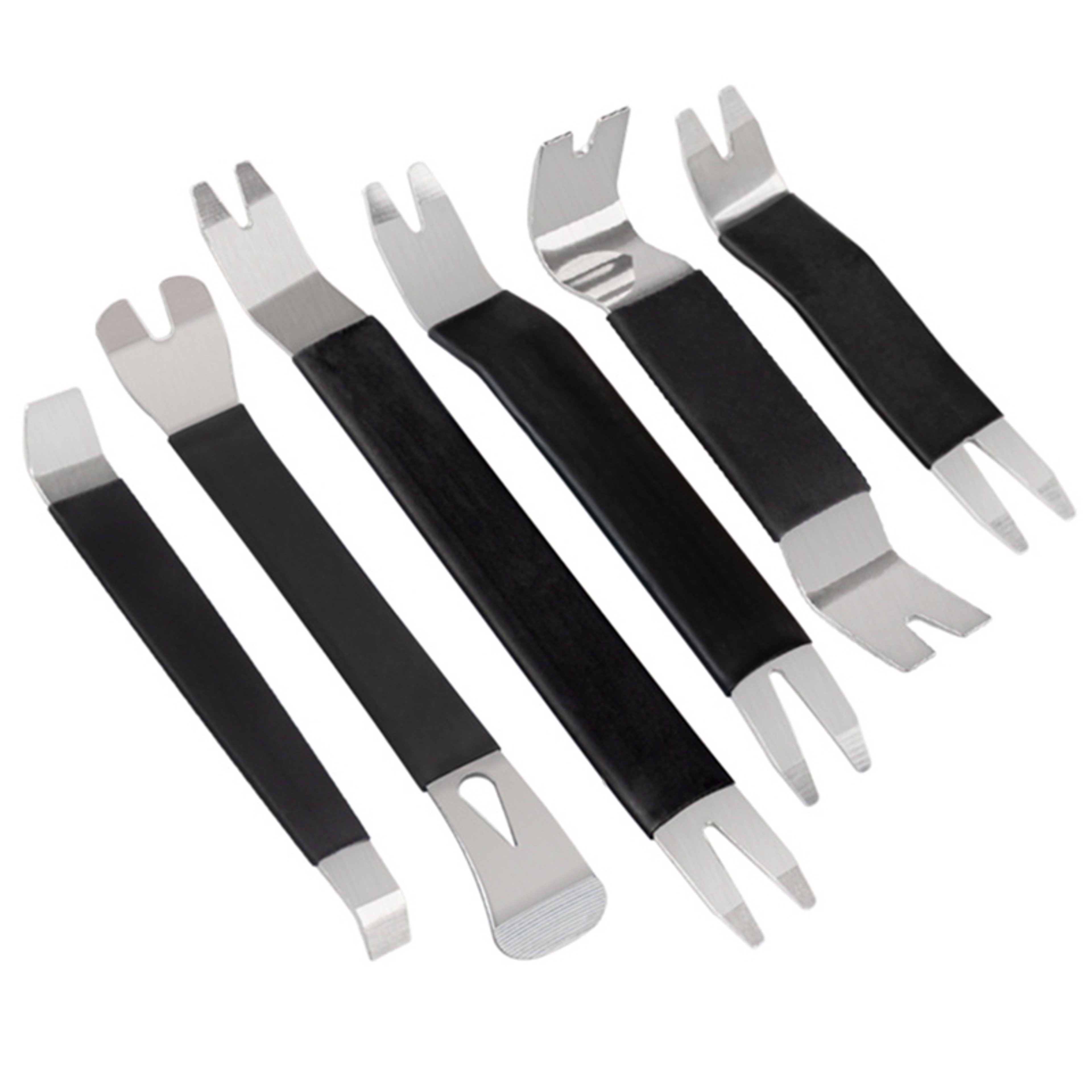 Portable Metal Pry Tools For Car Trim Removal Dashboard Audio Panel Disassembly Repair Kit 0