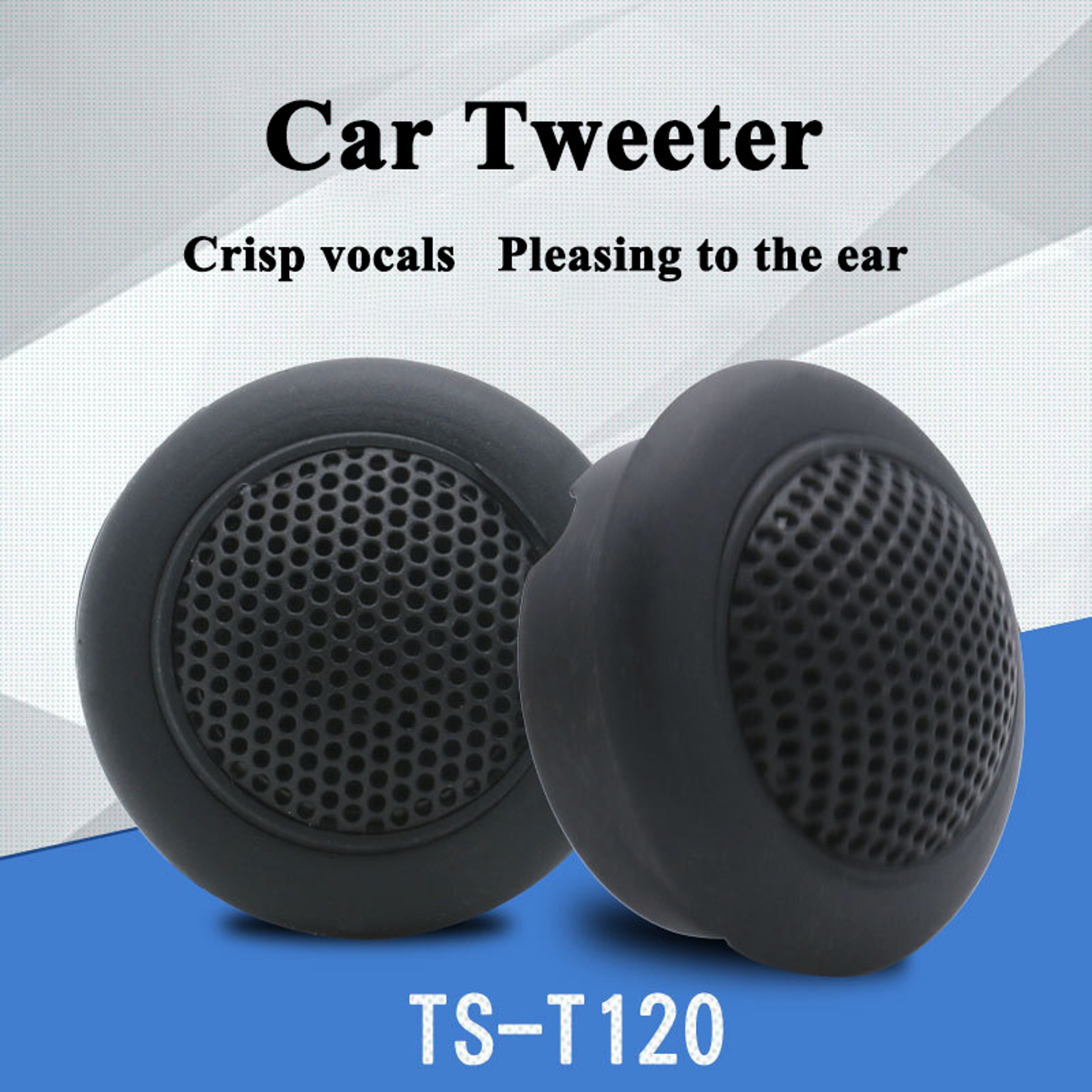 Car Audio Speaker Treble Audio Horns Stereo Tweeter Auto Sound Modification 1