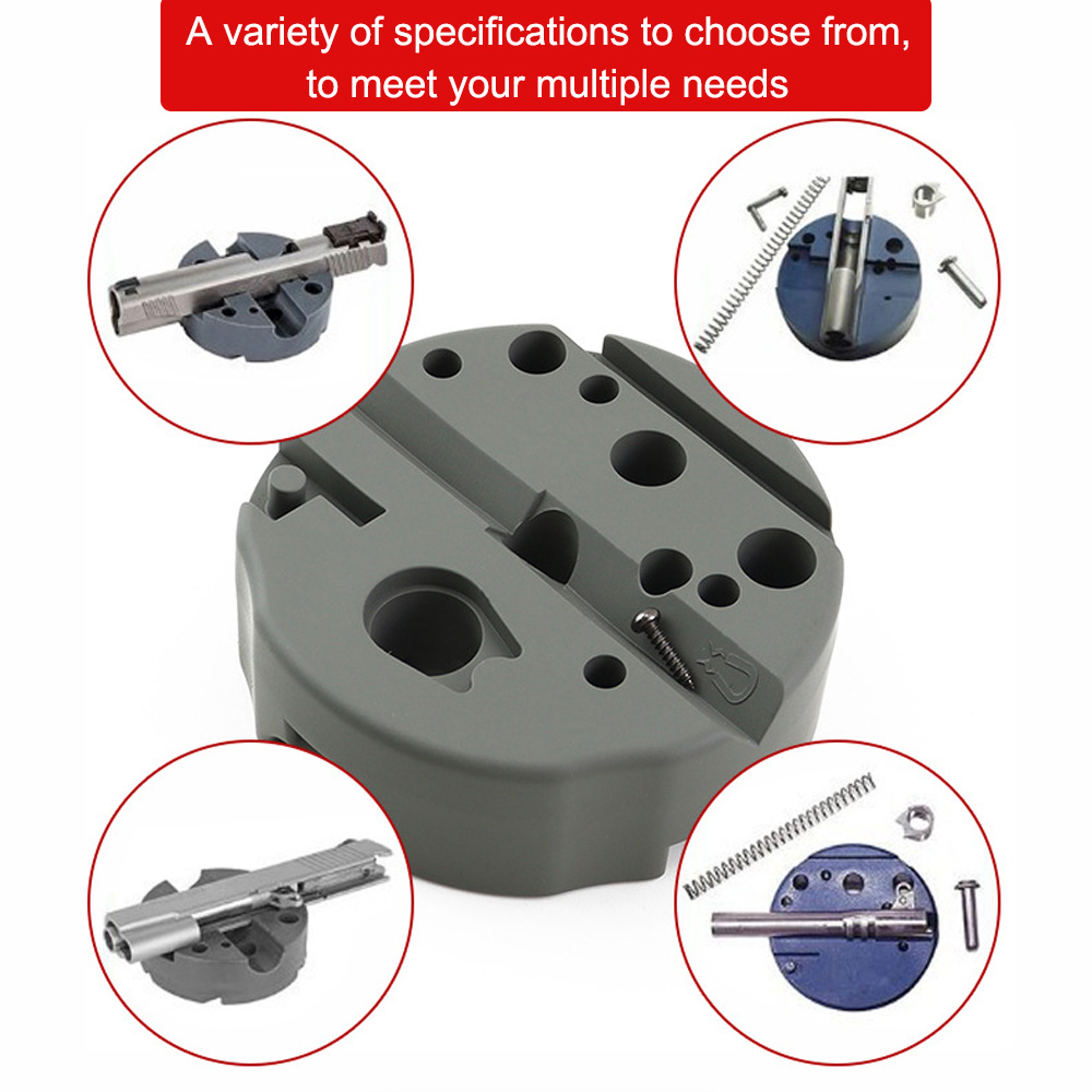 Smithing Punch Set With Bench Block Roll Pin Punches Storage Pouch And Repair Tools For Easy Remova 1