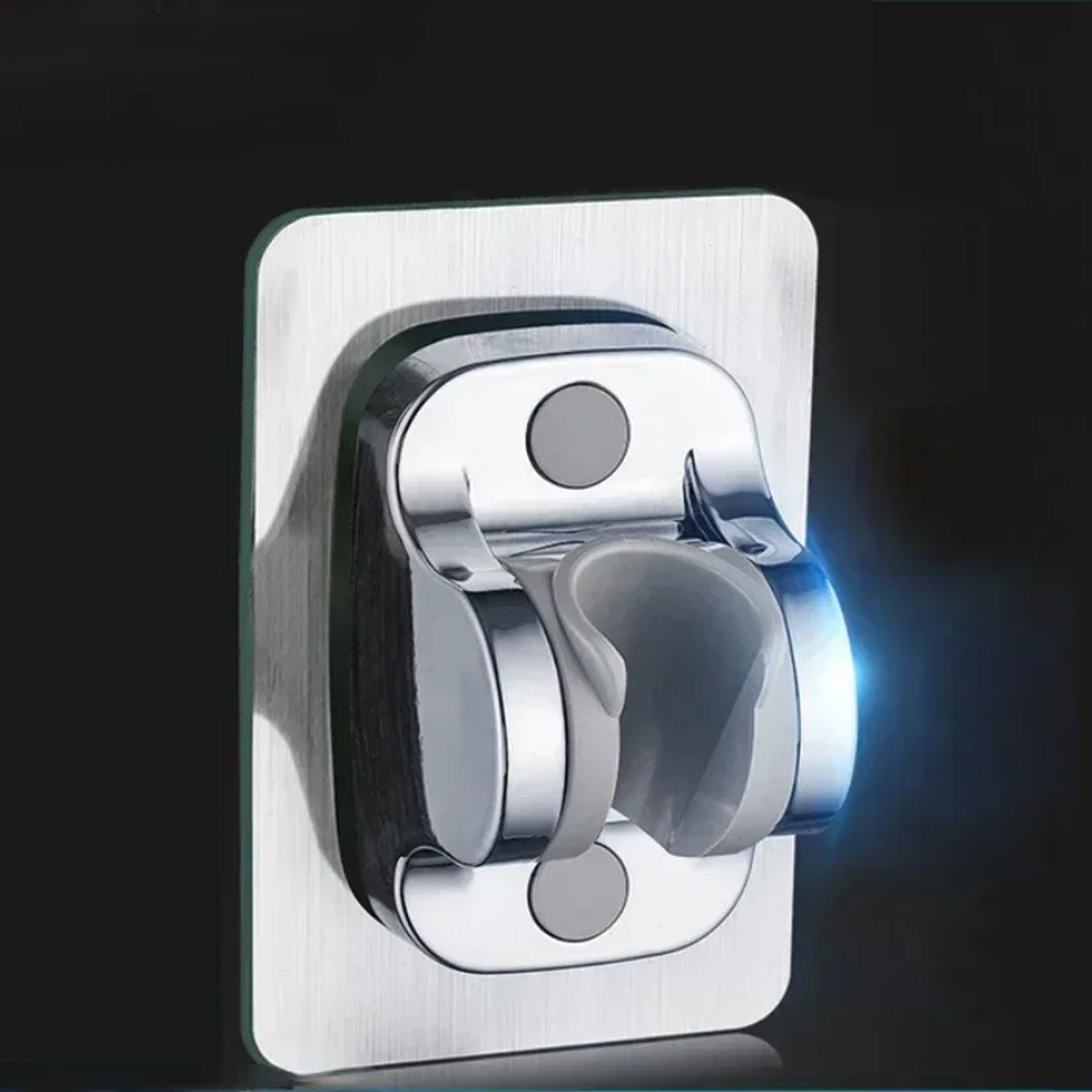 Adjustable Shower Bracket Holder No Punching Easy Installation Bathroom Accessory 6