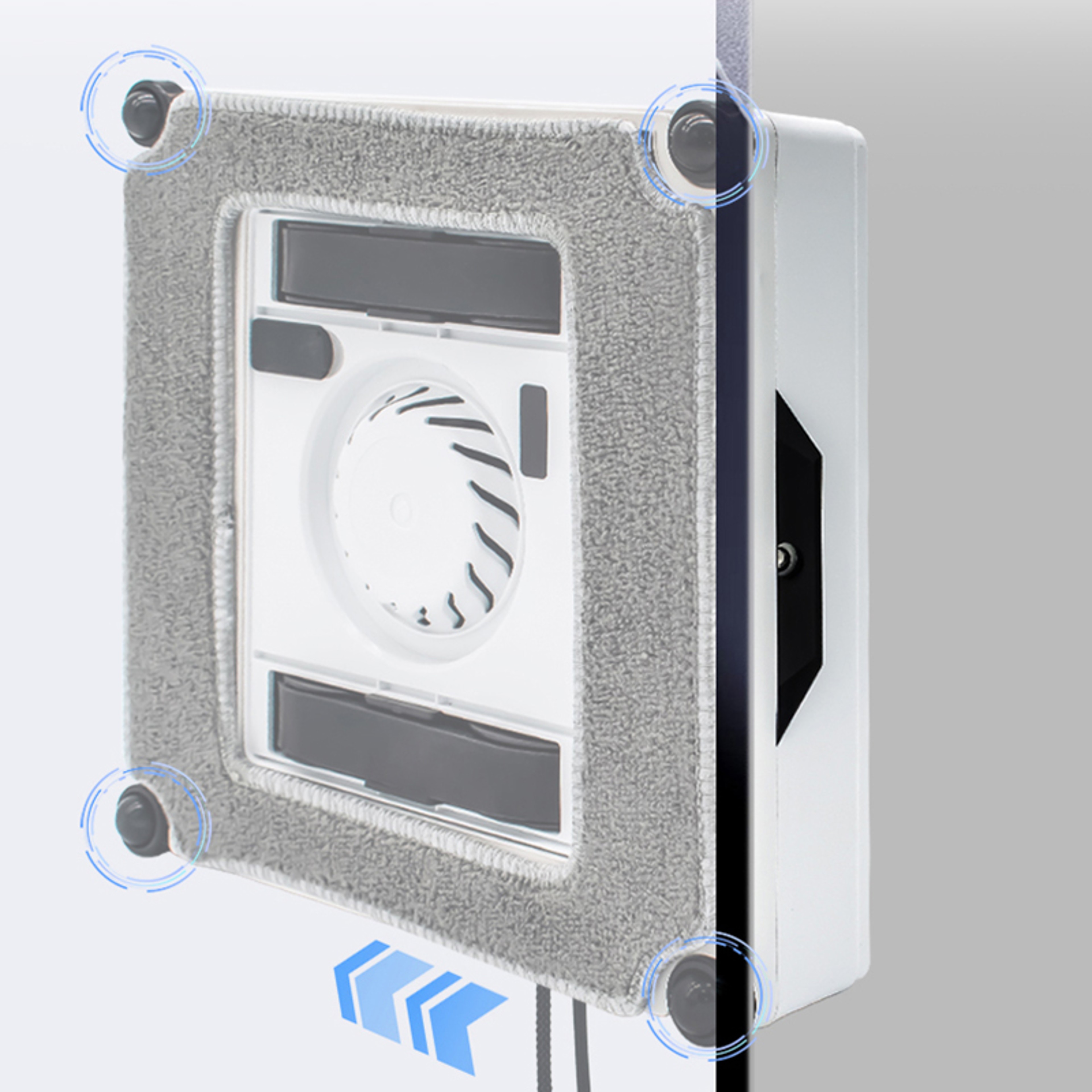 Reusable Window Cleaning Mop Rags For ABIR Robot Cleaner Thick Washable Glass Cleaning Cloths 1