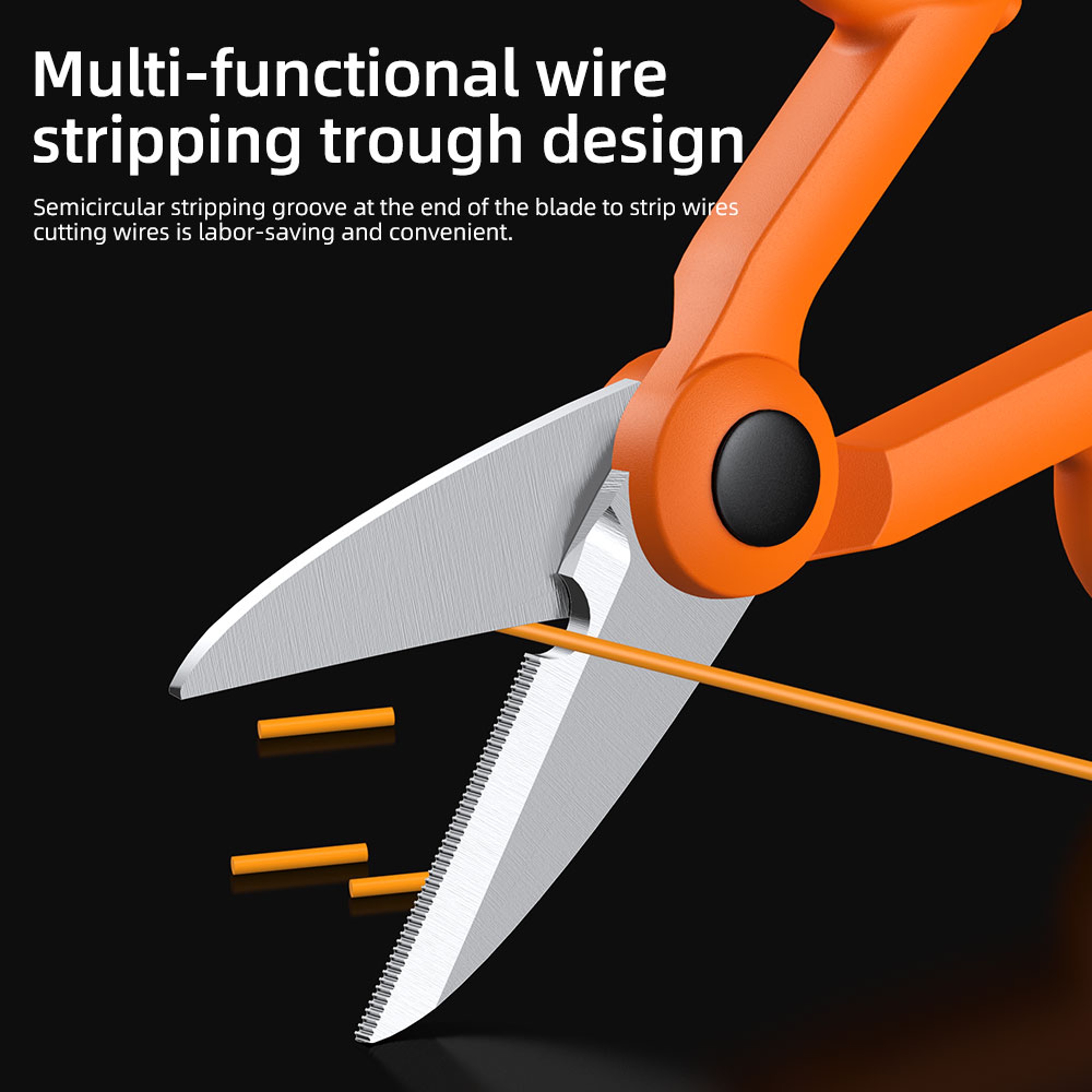 Fiber Optic Aramid Scissors Precision Fibre Stripping Tool For Optical Fiber Handwork 1