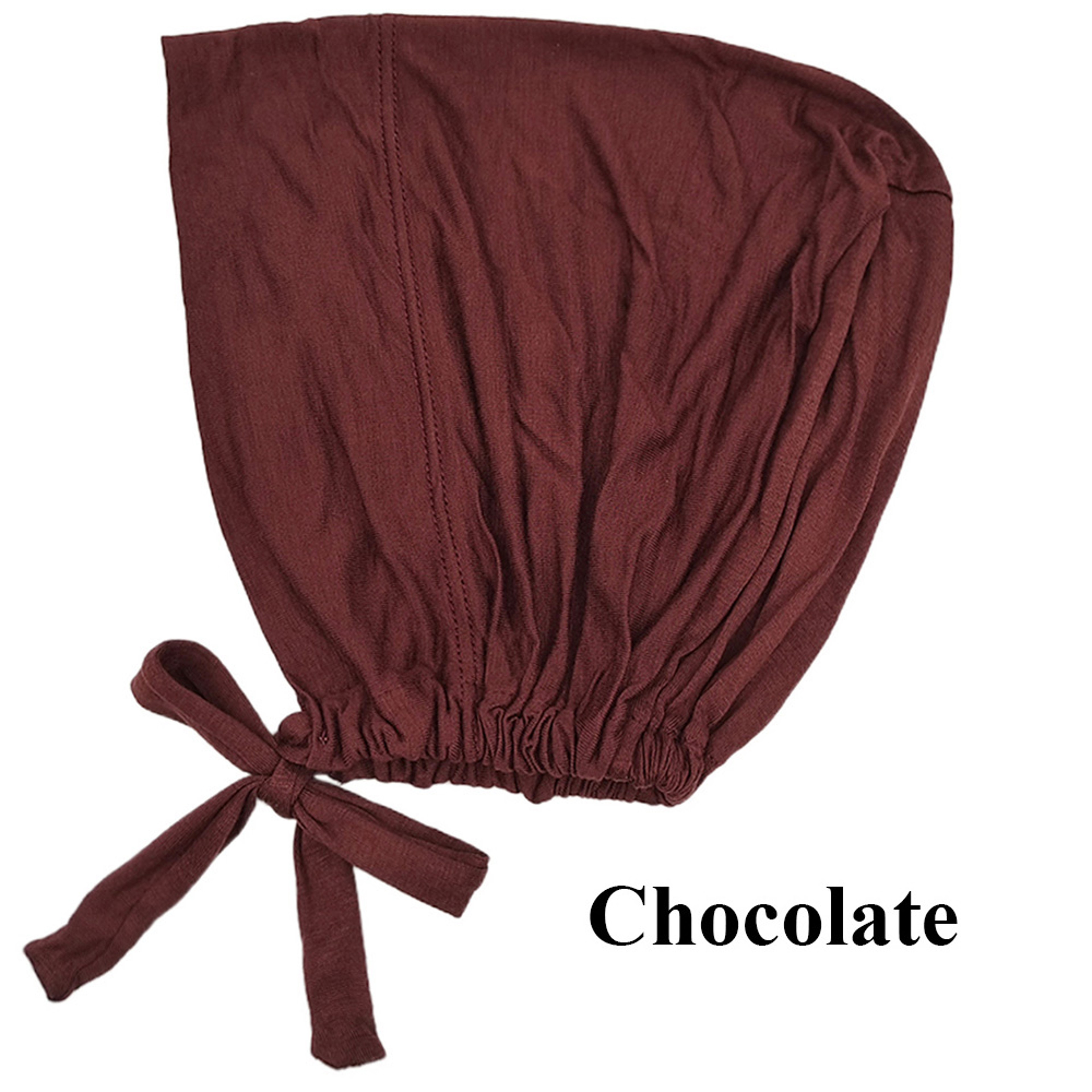 Soft Modal Muslim Turban Hat Comfortable Inner Hijab Cap For Women 7