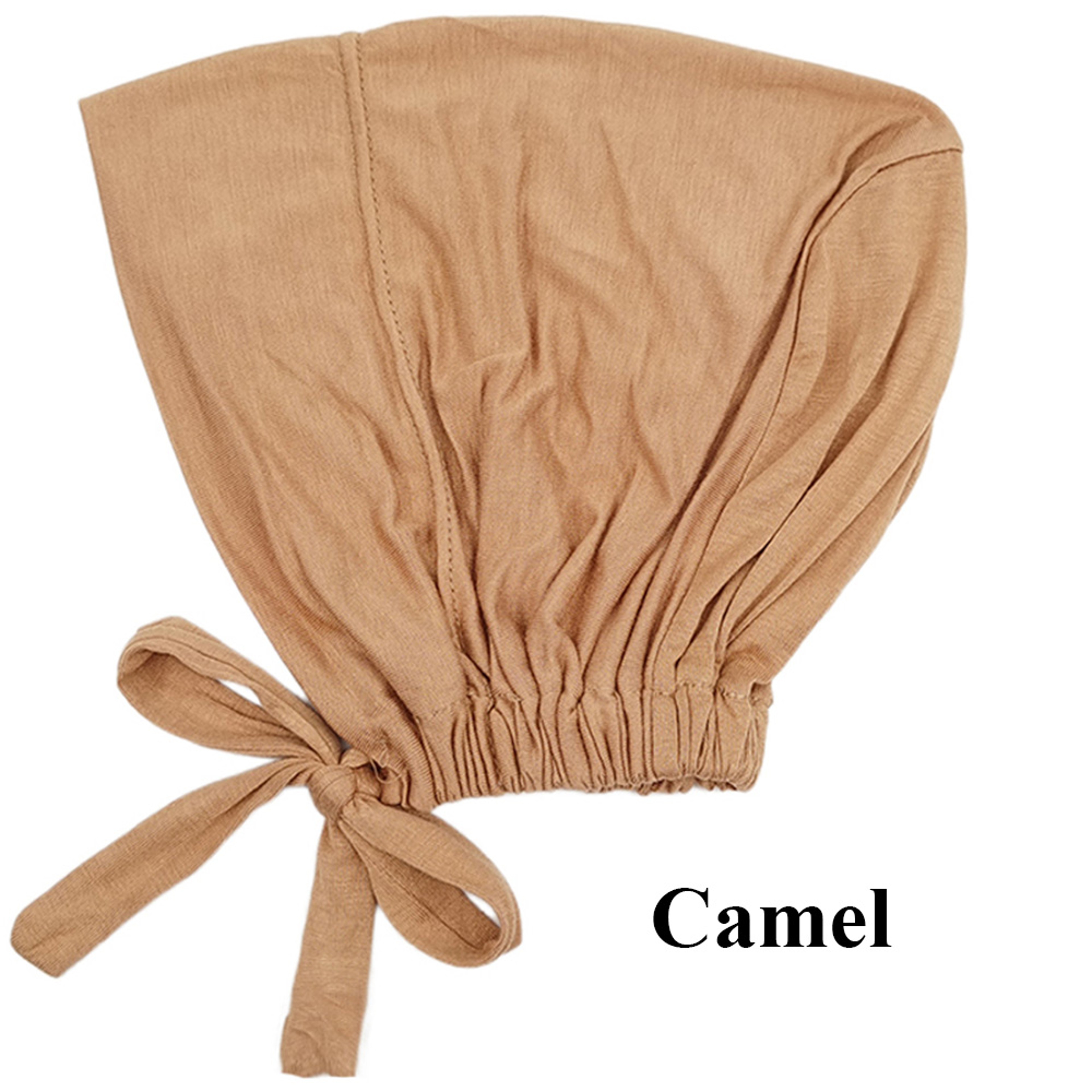 Soft Modal Muslim Turban Hat Comfortable Inner Hijab Cap For Women 14