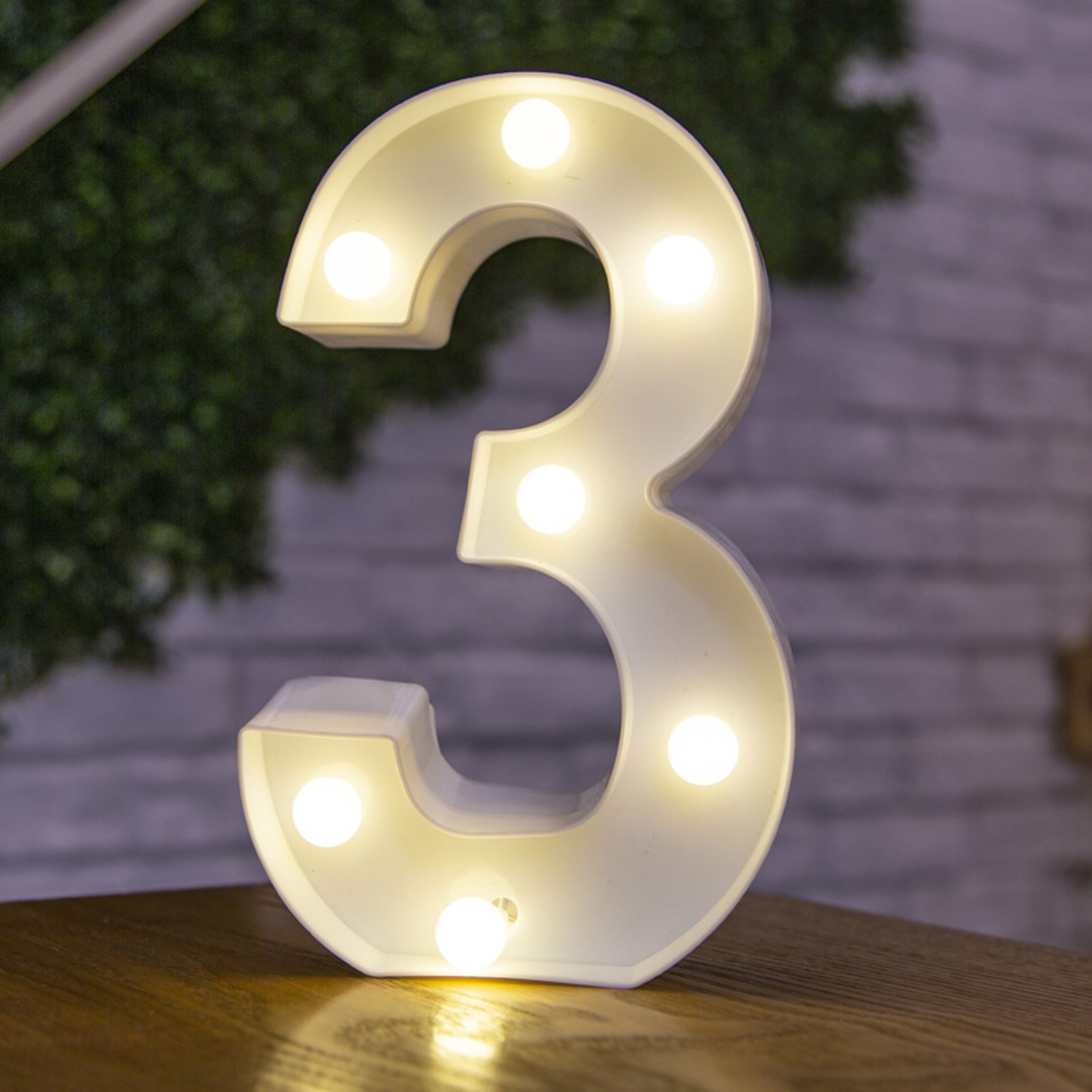 Alphabet LED Light Lamp Luminous Night Light for Home, Wedding, Birthday, and Party Decor – view 28