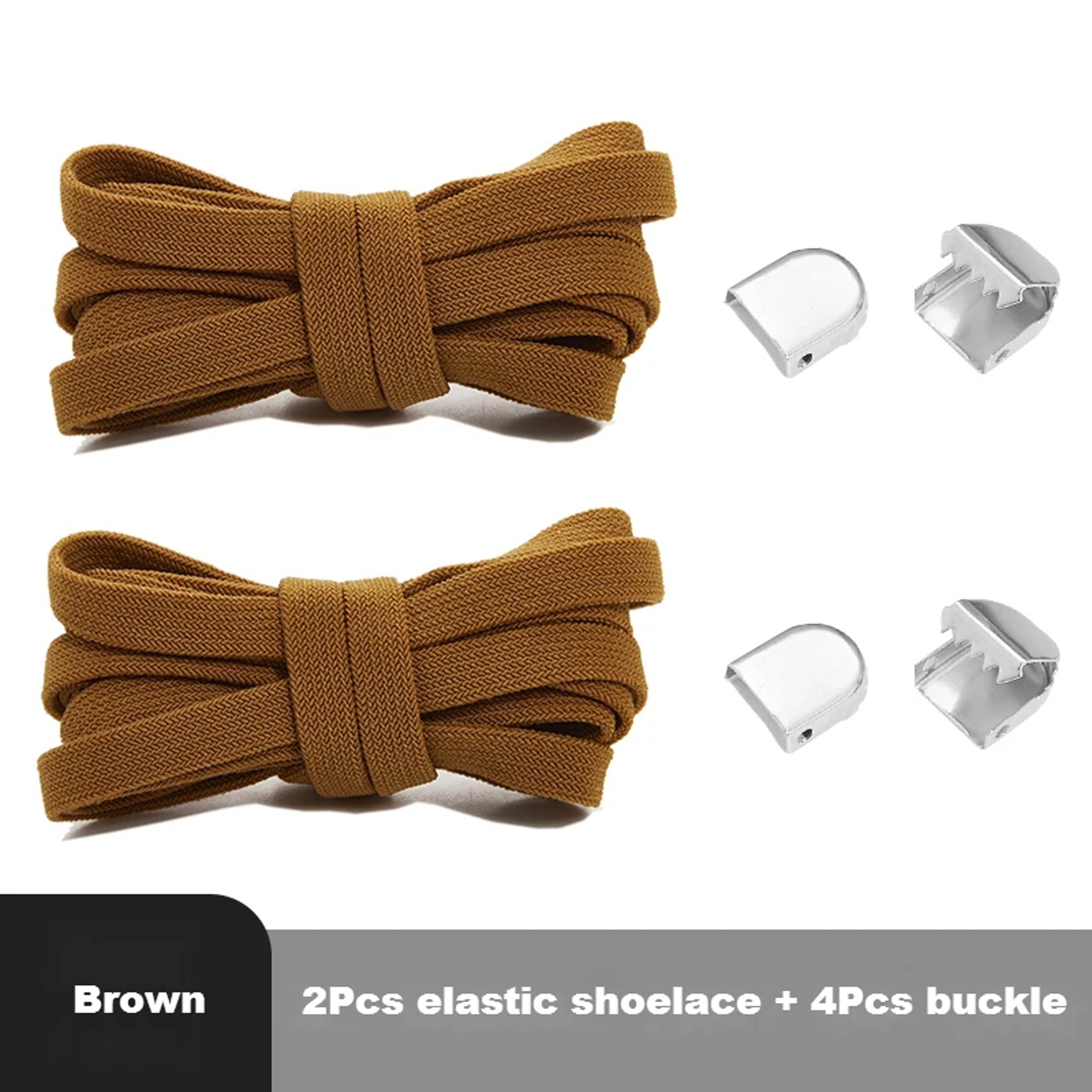 Flat Elastic NoTie Shoelaces For Sneakers Quick  Easy Shoelace Clips For Kids  Adults 9