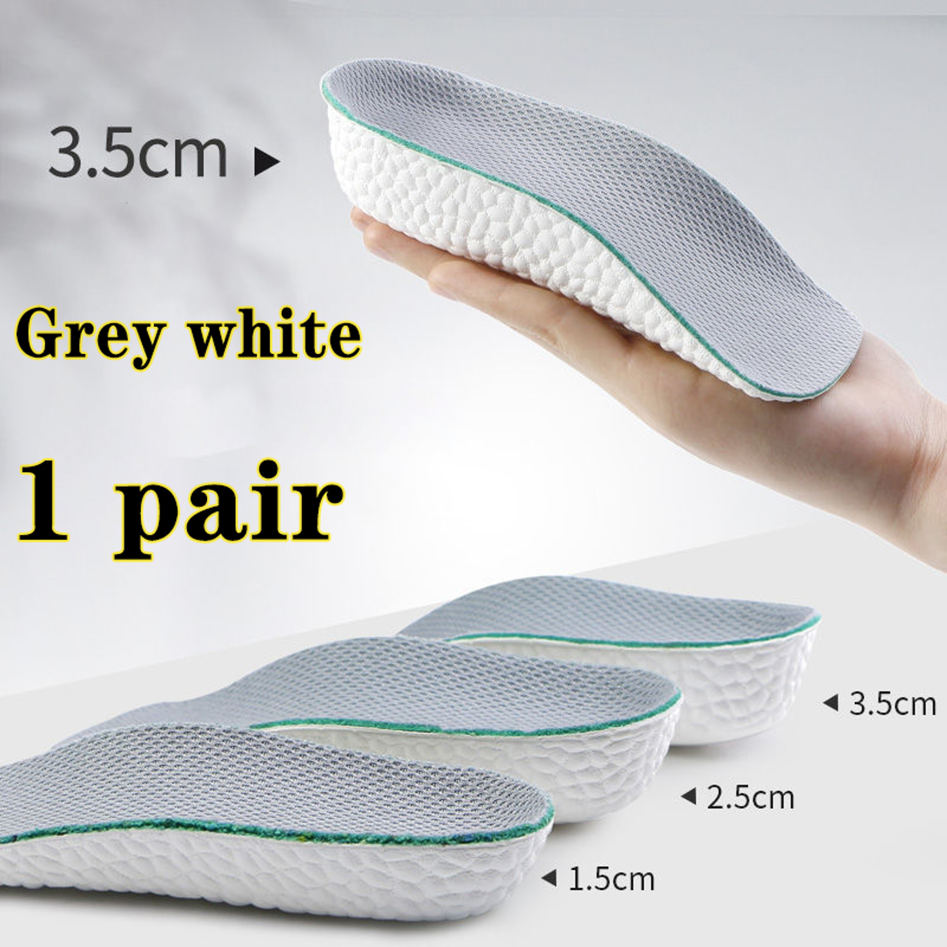 Height Increase Insoles For Men And Women Arch Support Orthopedic Sneakers With Memory Foam Cushion 5
