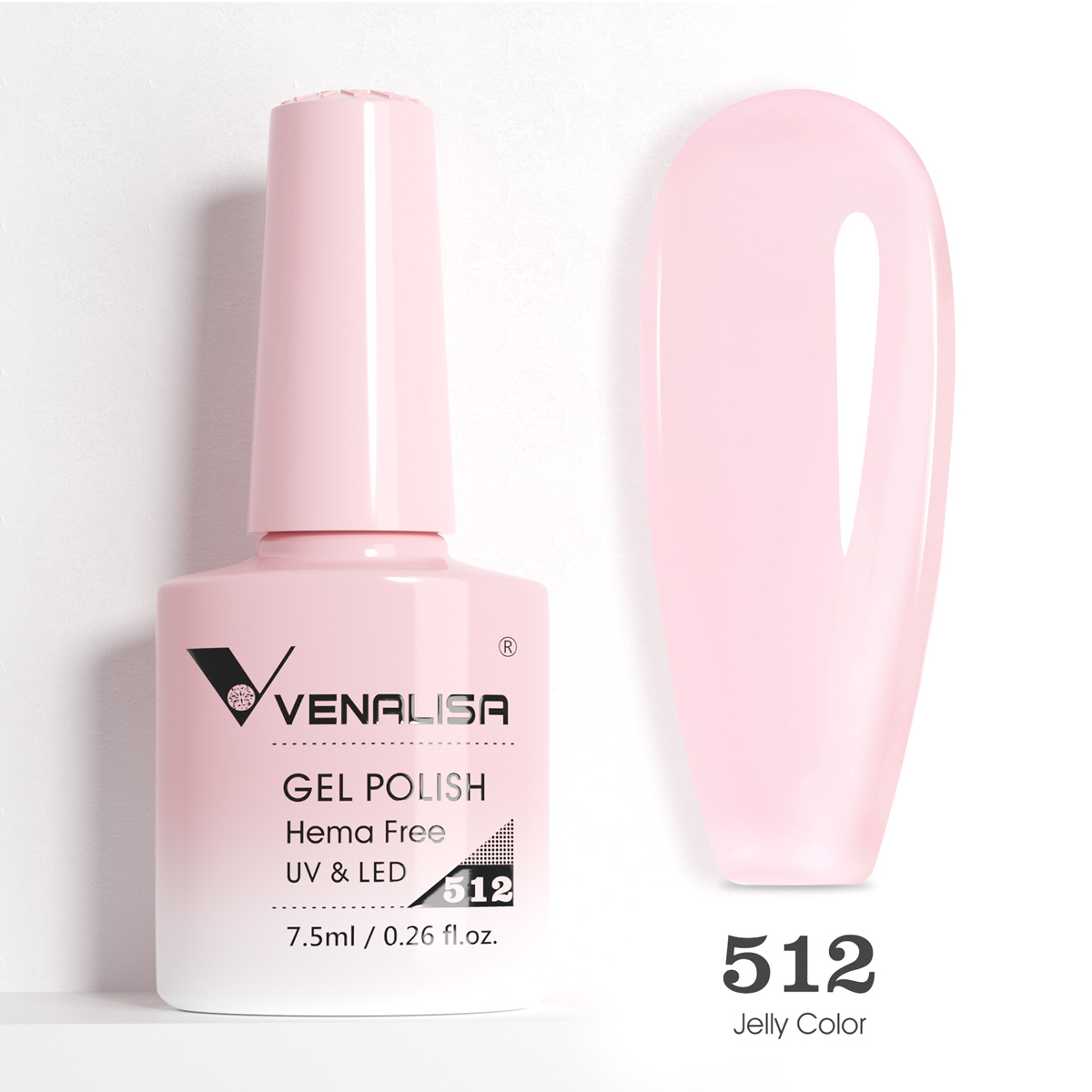Glitter Nail Gel Polish Full Coverage SoakOff UV LED Collection 12