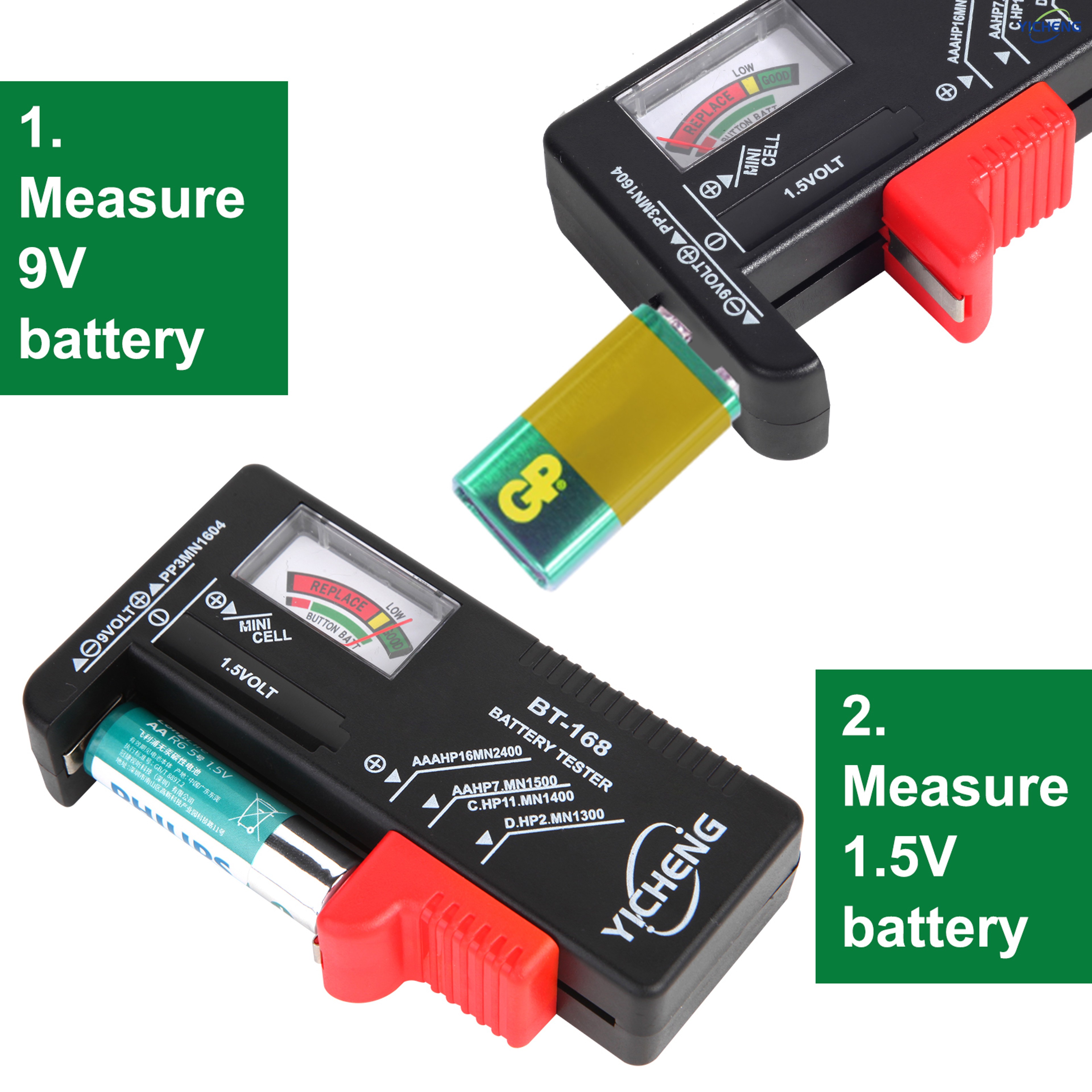 Universal Battery Tester For Button Cell Batteries PRO Battery Checker 1