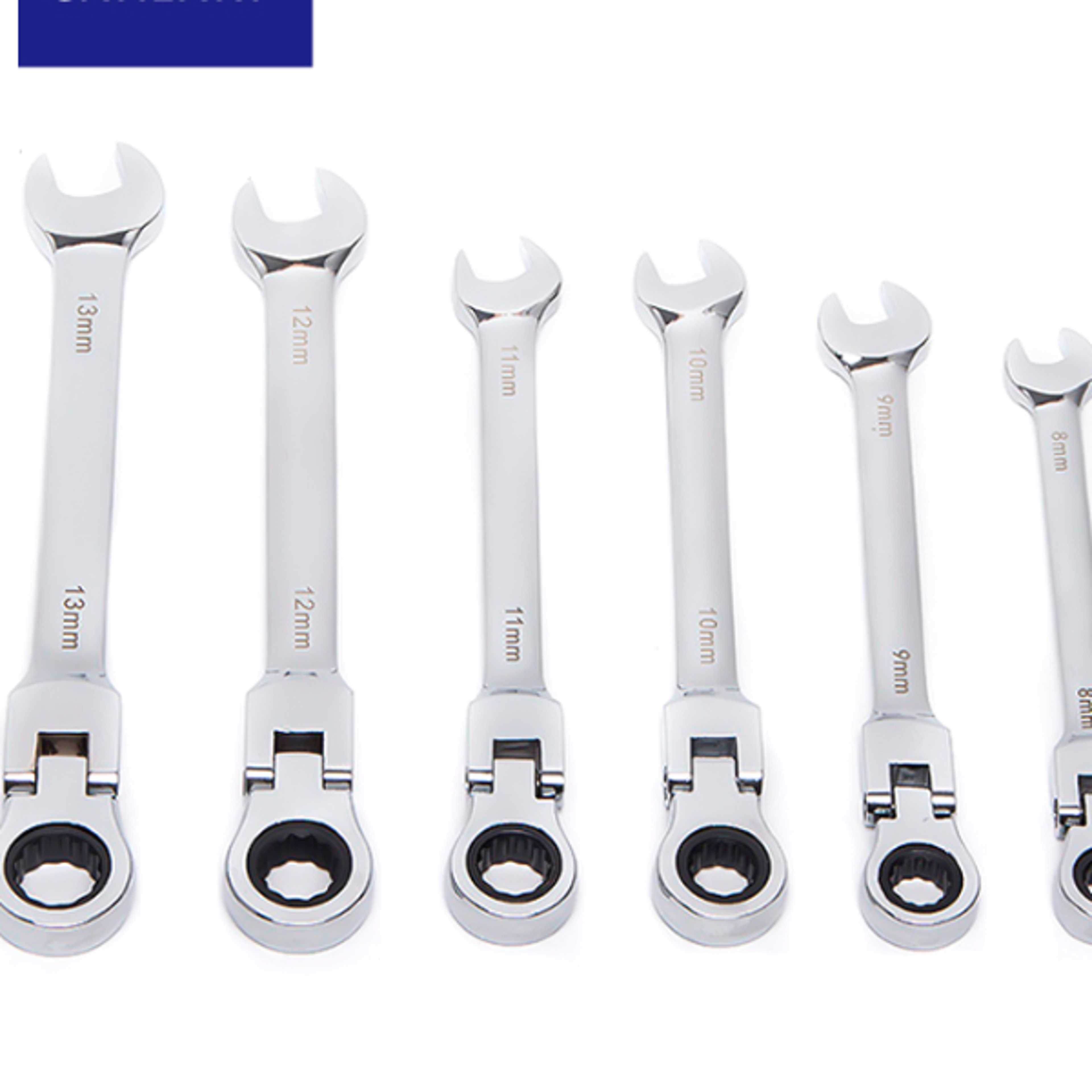 Flexible Reversible Ratchet Wrench Universal Socket Tool for Car Repair