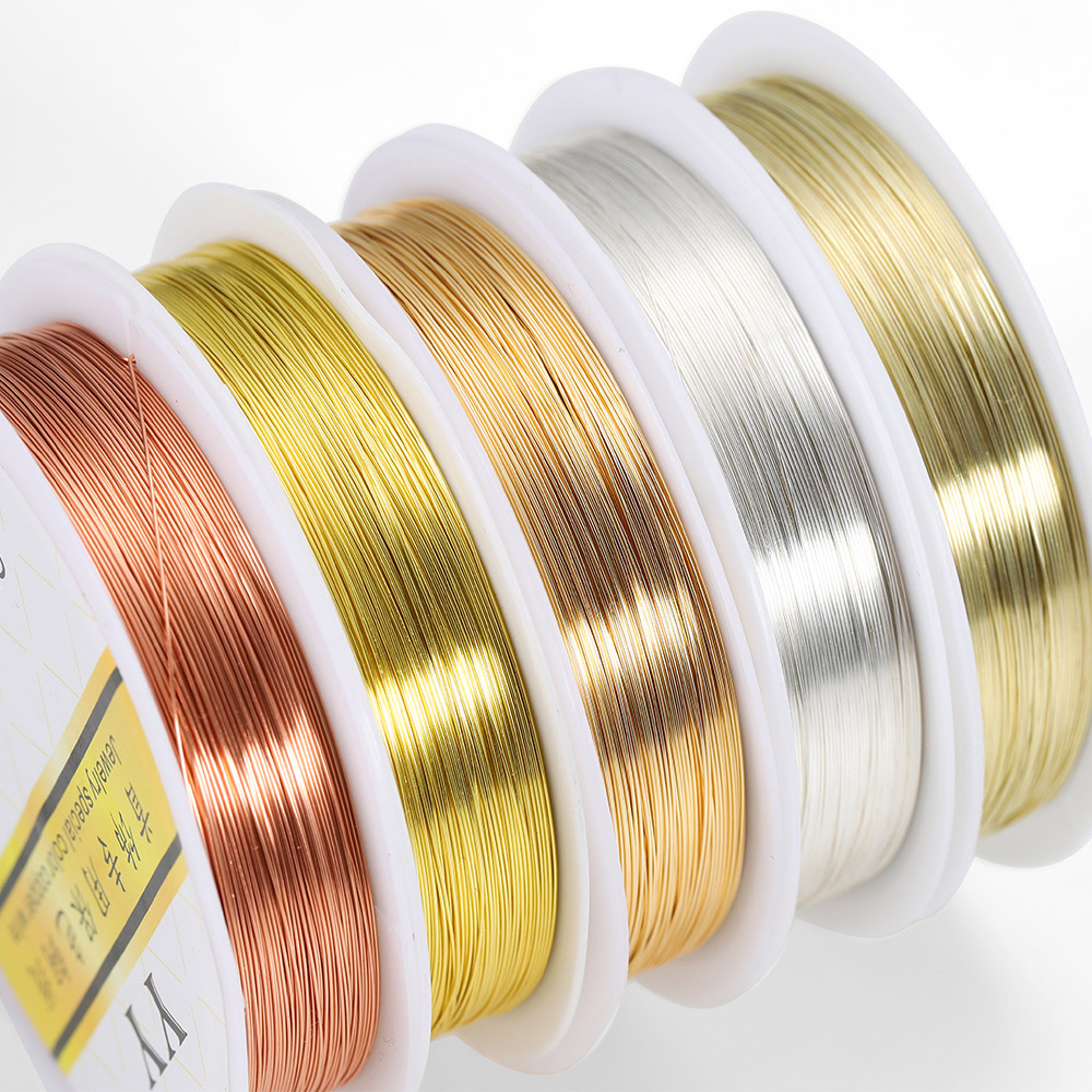 Roll Gold Copper Wire Beading Cord DIY Jewelry Making Jewelry Accessories 0