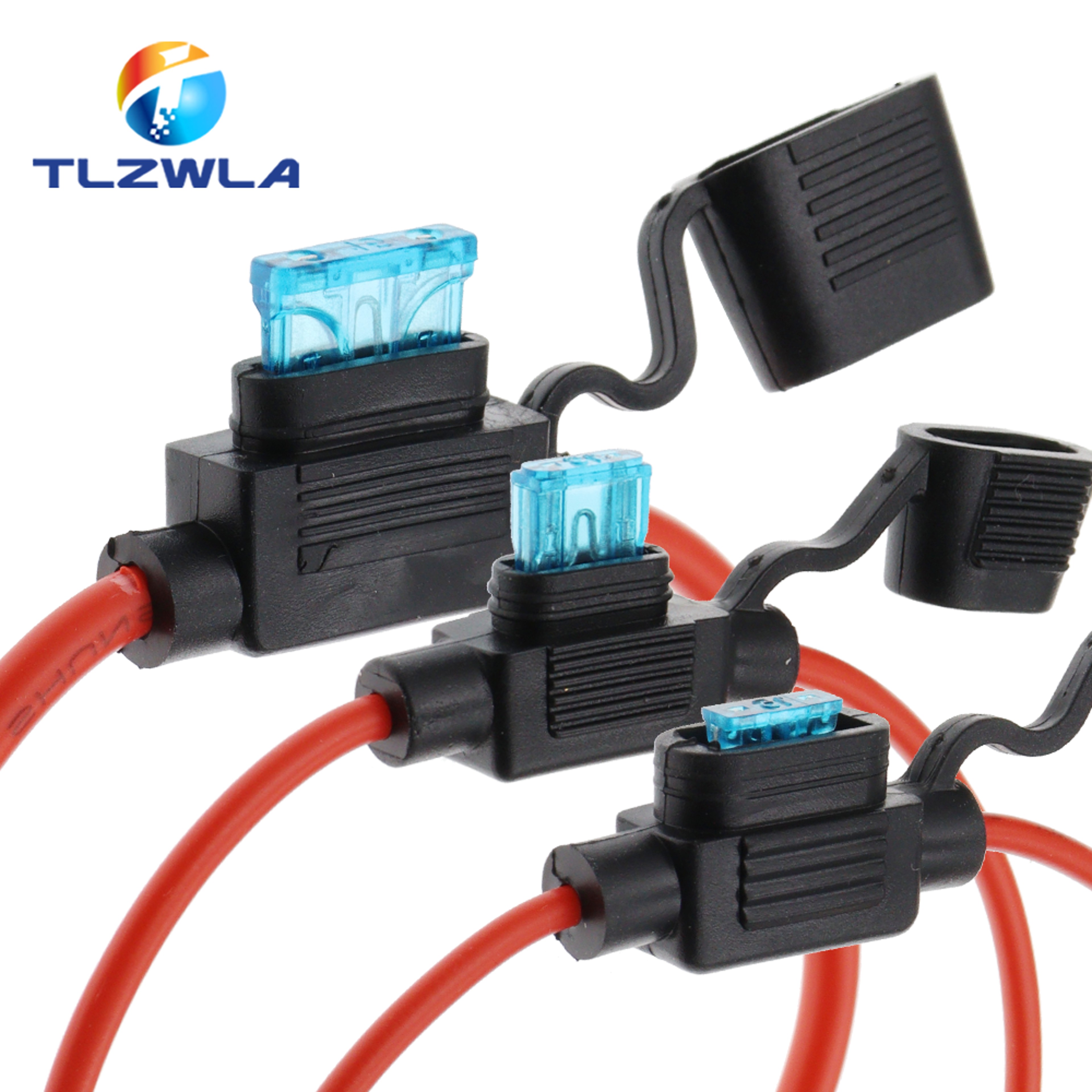 Waterproof Mini Auto Fuse Holder with Car Blade Fuses – view 2