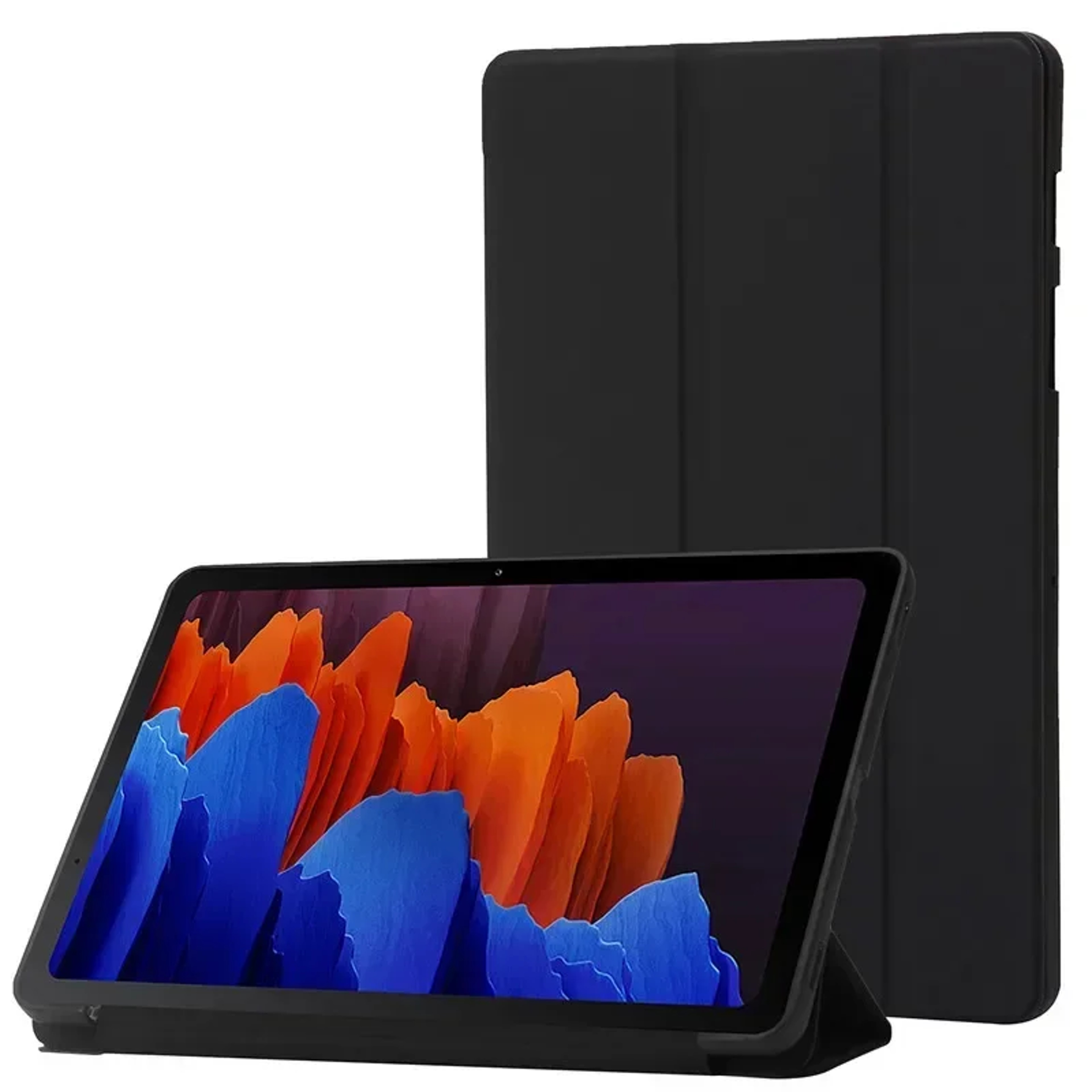 Samsung Tab Plus Trifold Leather Case Soft Back Stand Tablet Cover 3