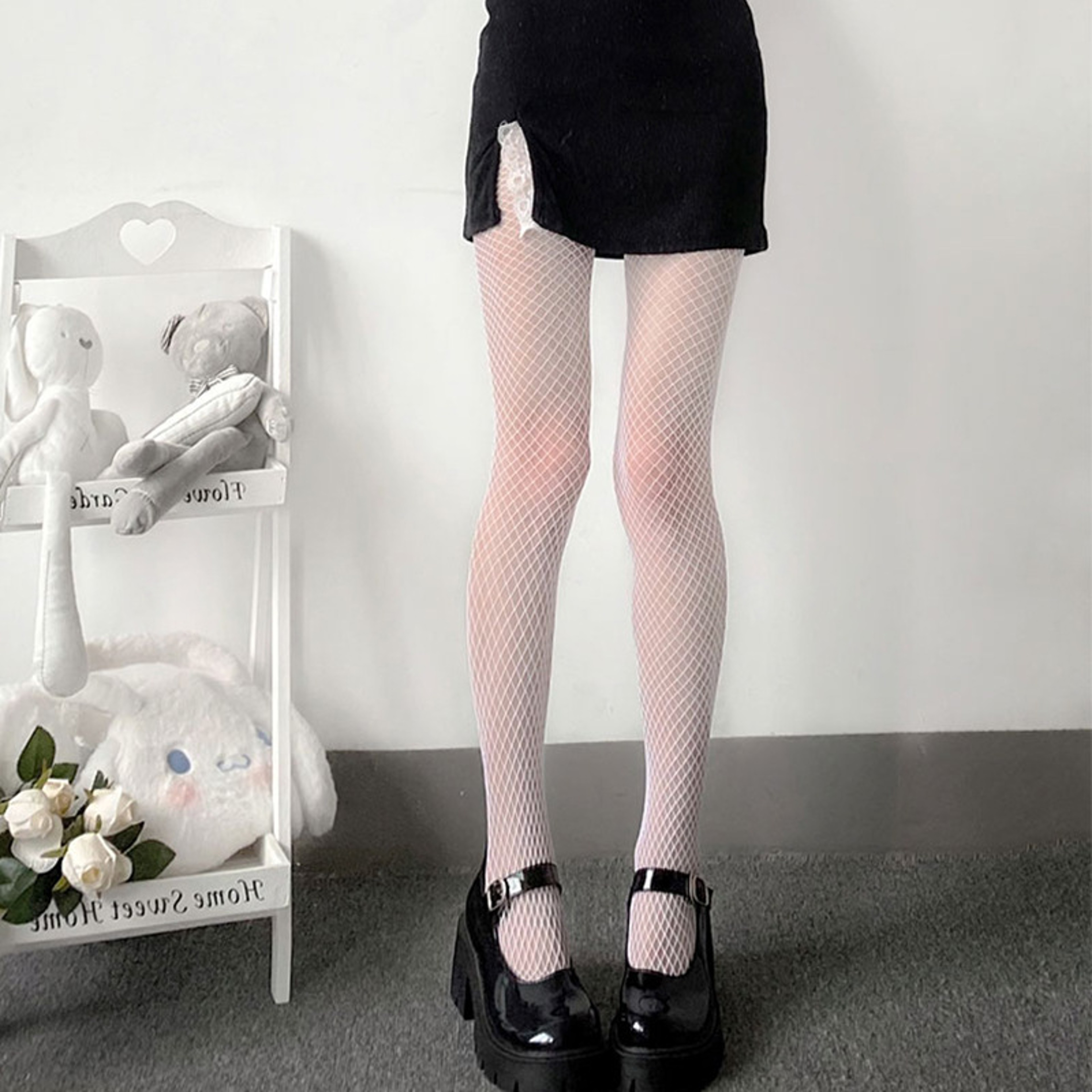 Sexy Fishnet Body Stockings Mesh Nylon Pantyhose Lingerie High Waist Fishnet Lingerie 4