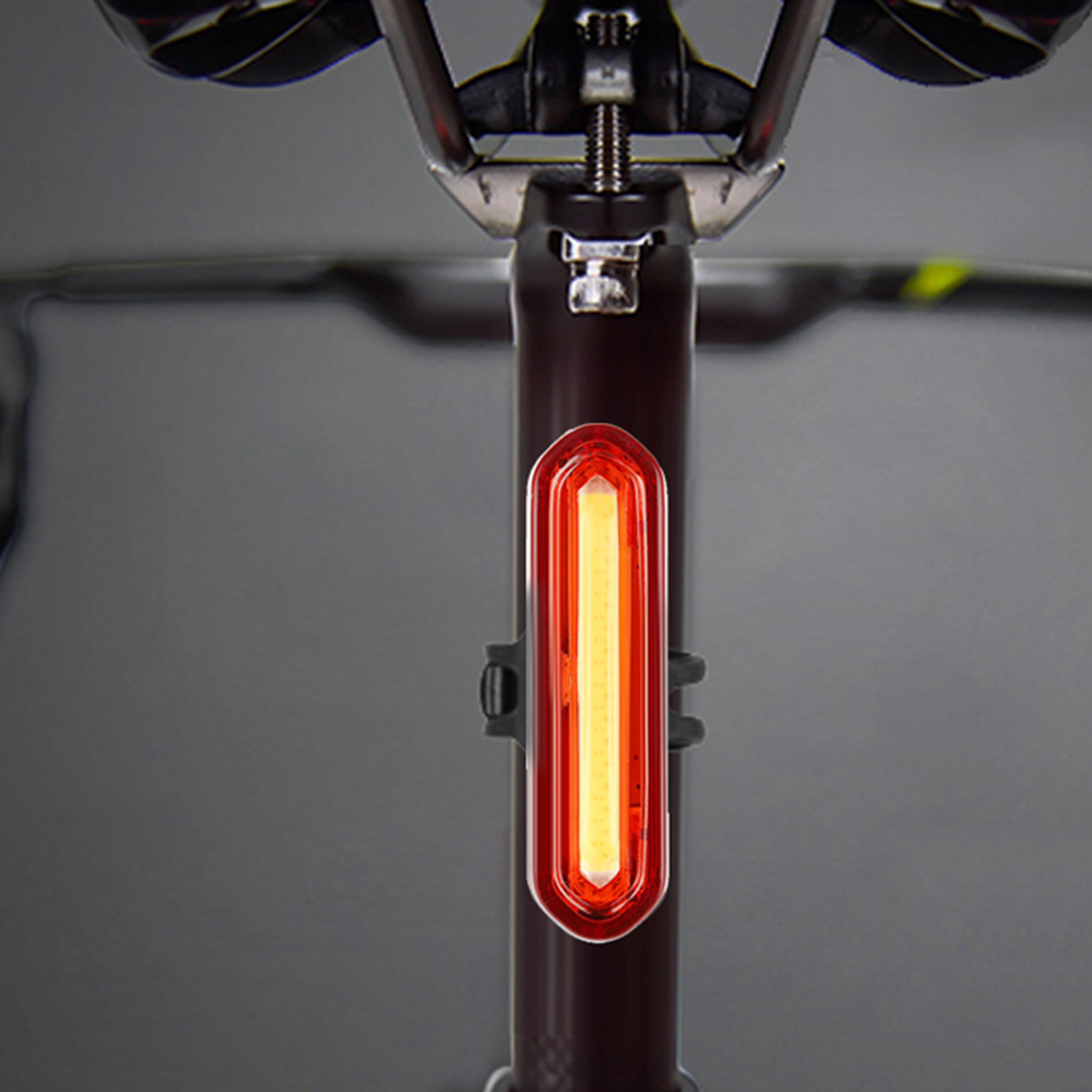 Bright USB Rechargeable Cycling Tail Light LED Rear Bike Safety Light 0