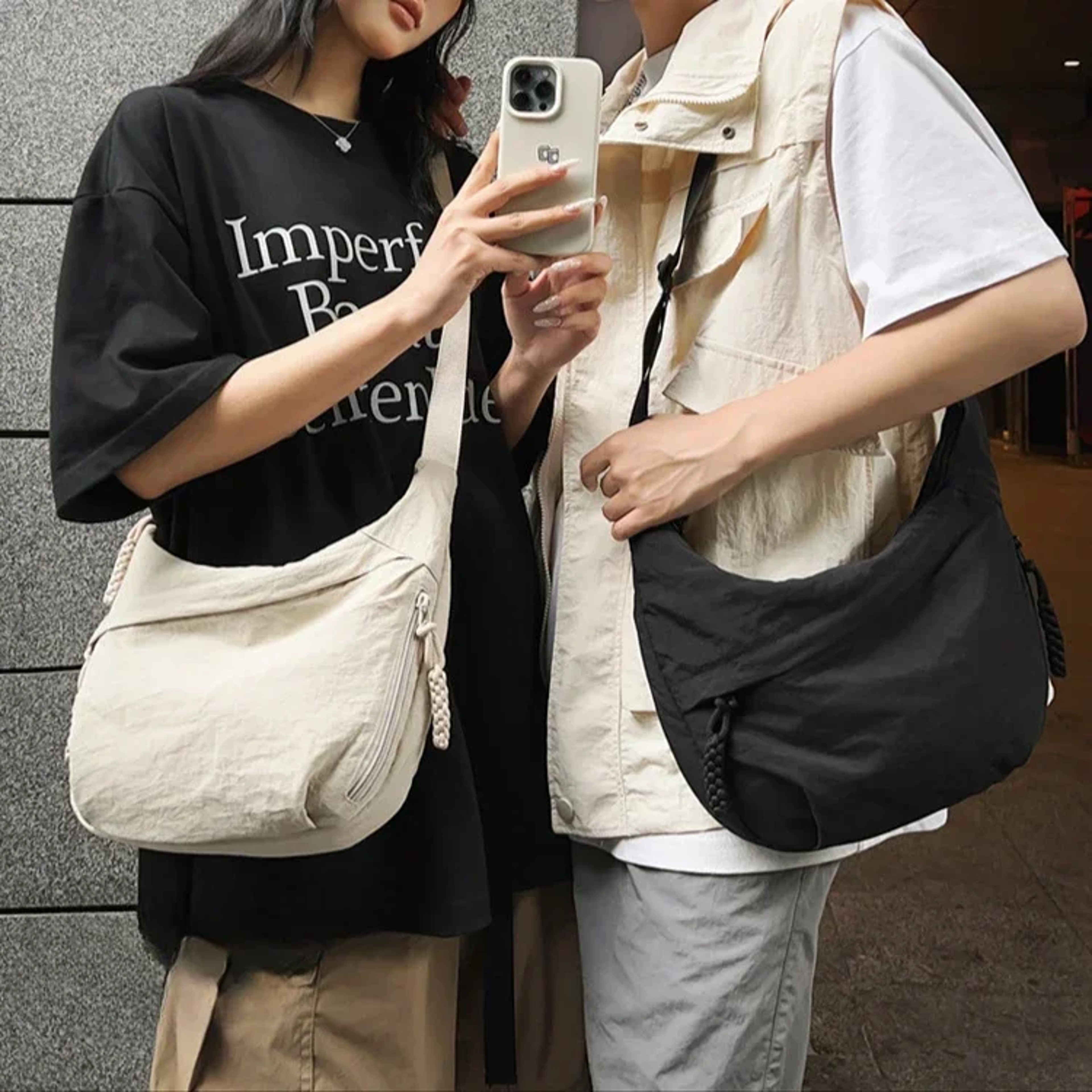 Trendy Womens Soft Shoulder Bag Large Casual Crossbody Handbag 1