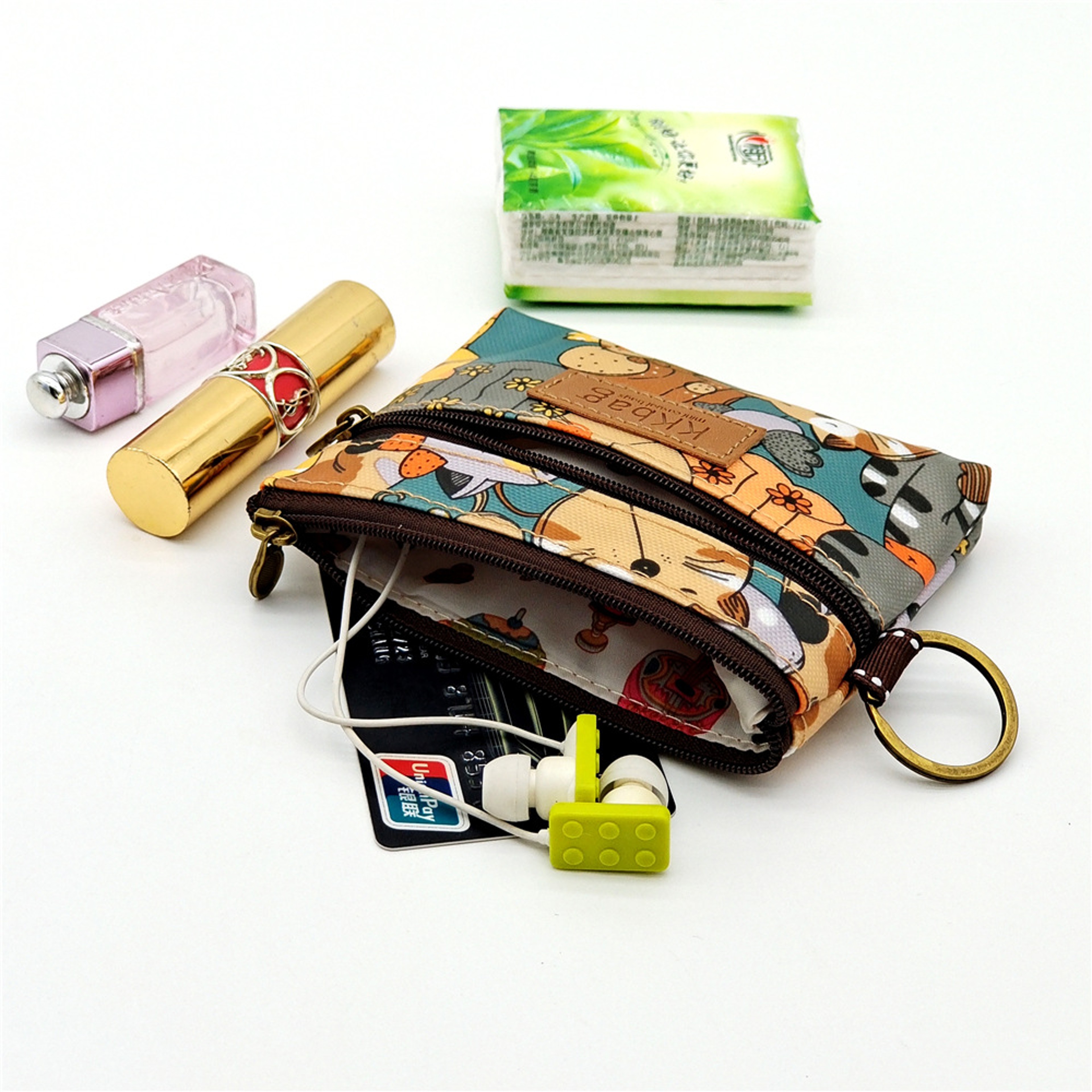 Cute Animal Coin Purse Mini Zipper Wallet Cartoon Kawaii Coin Pouch For Women And Students 4