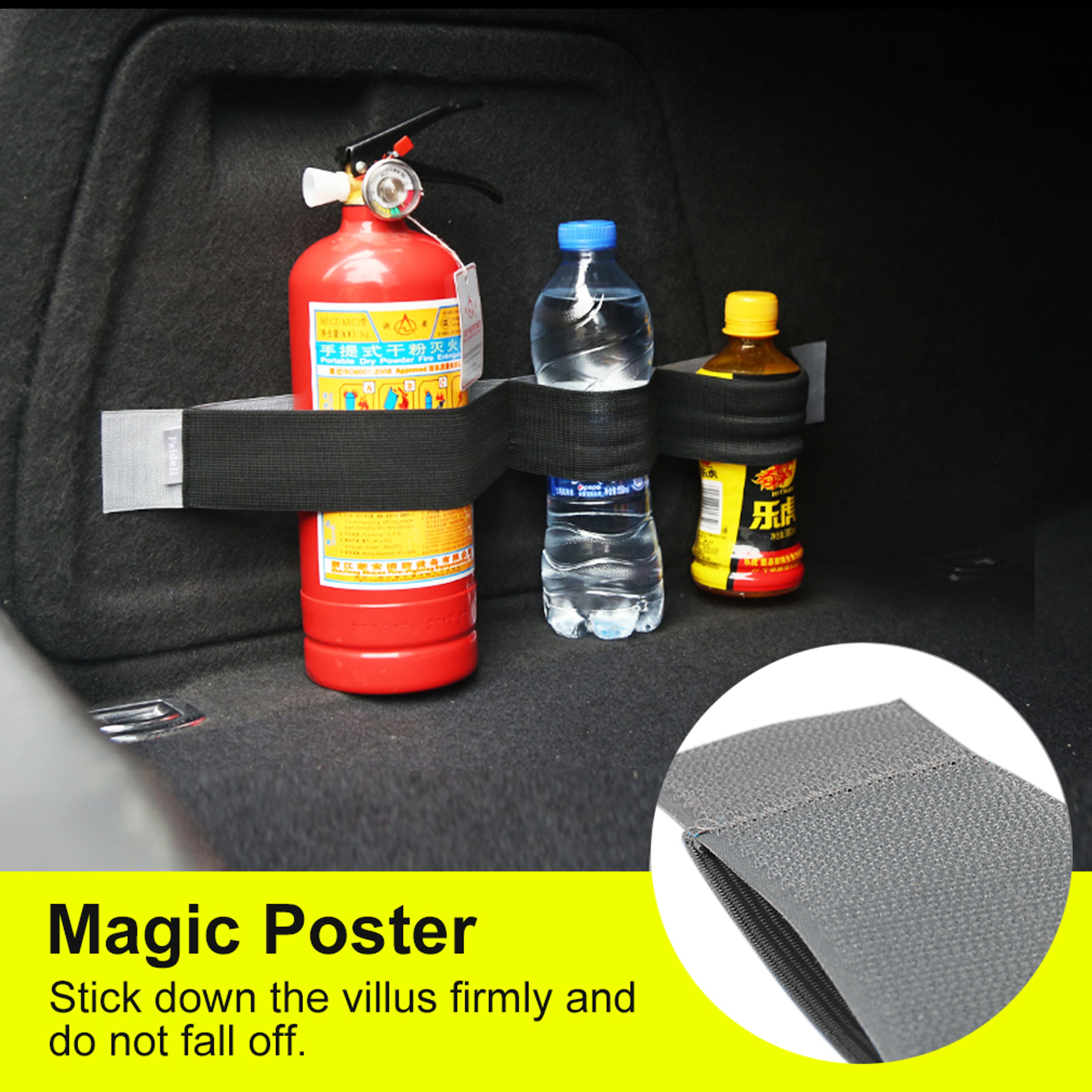 Universal Car Trunk Organizer Fixing Strap Belt for Secure Cargo Storage and Clutter Free Car Trunk – view 4