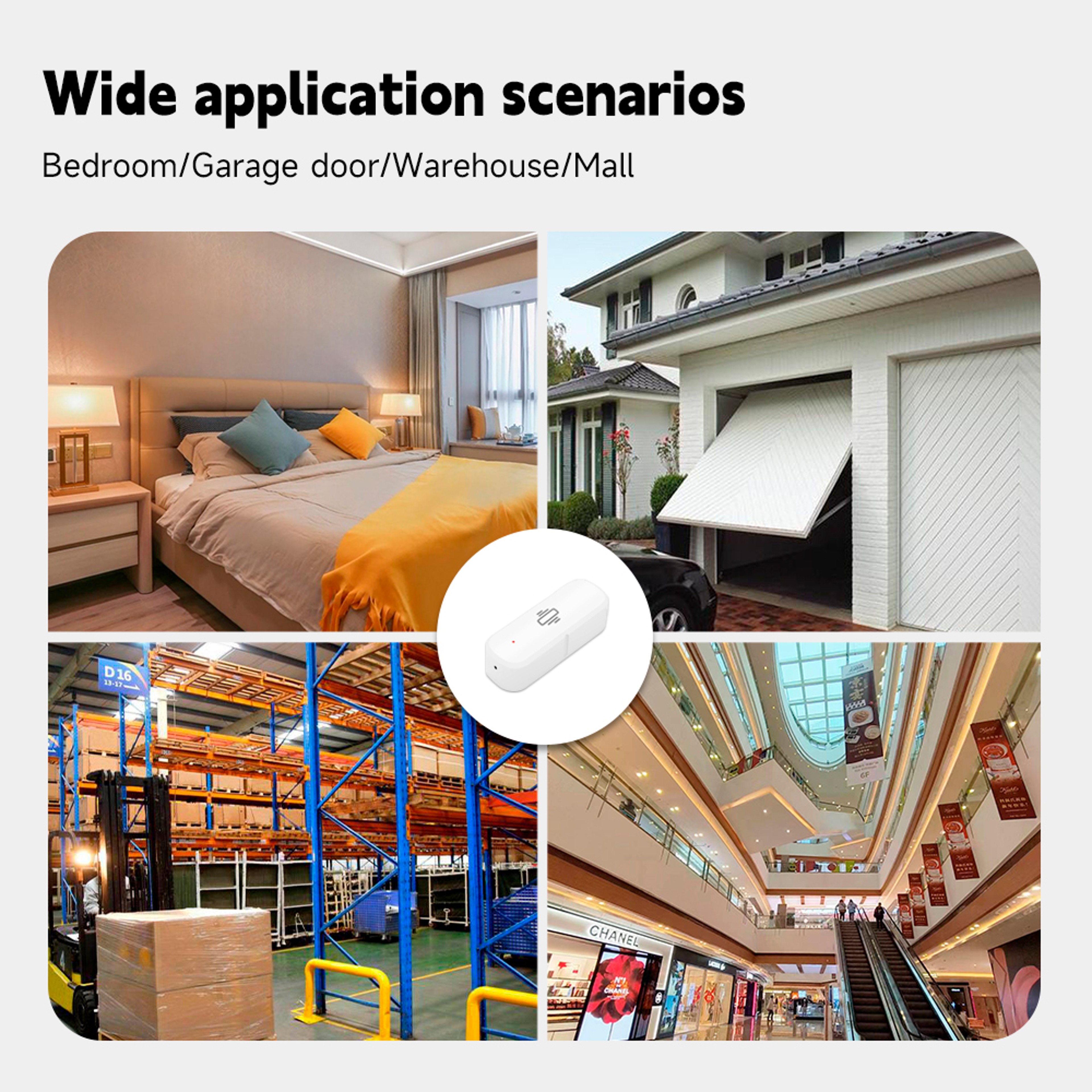 Smart Vibration Sensor WiFi Monitor AppControlled Security Protection With Motion Detection  Shock  4