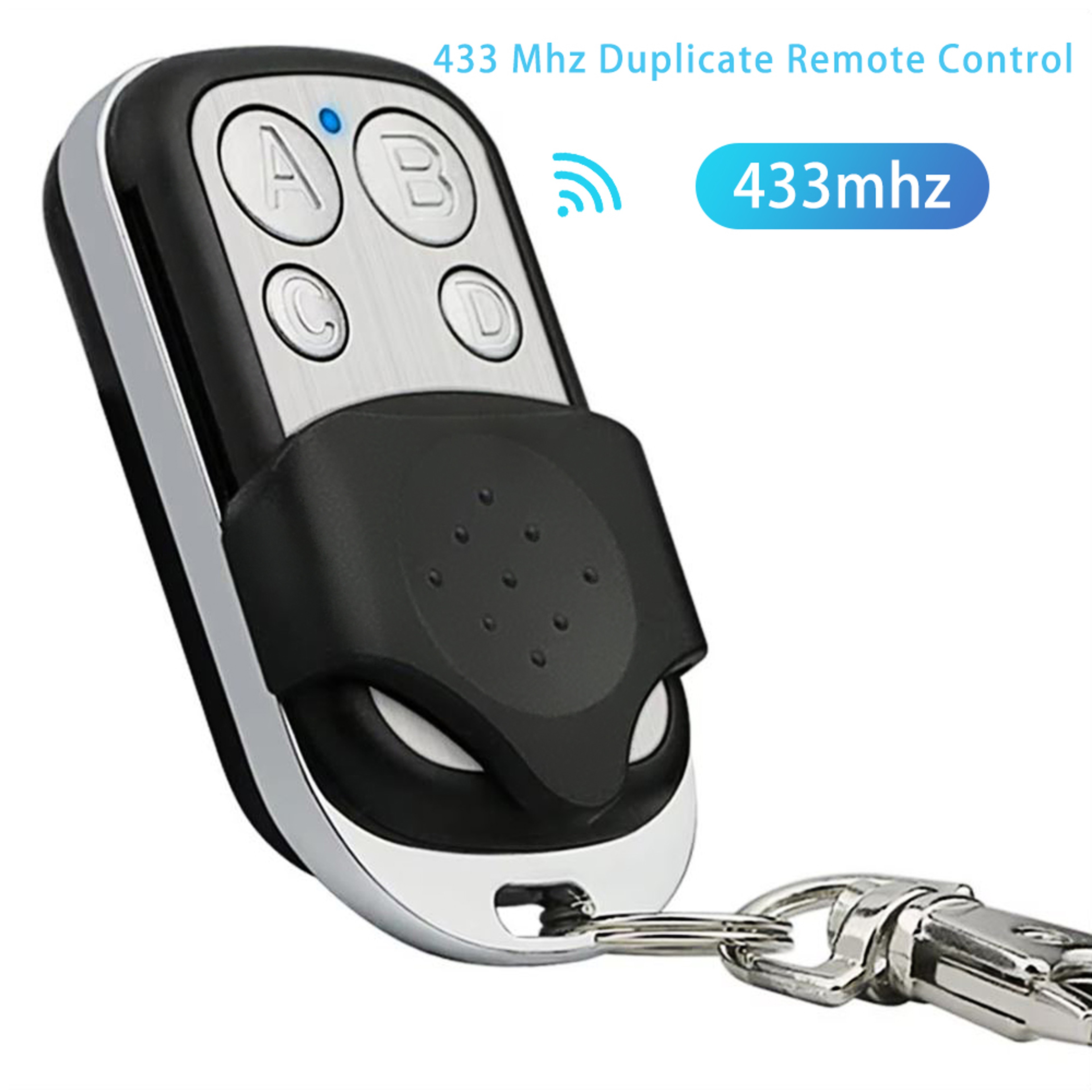 Remote Control Garage Door Opener Duplicator Learn  Clone Rolling Code Car Key For Secure Access 0